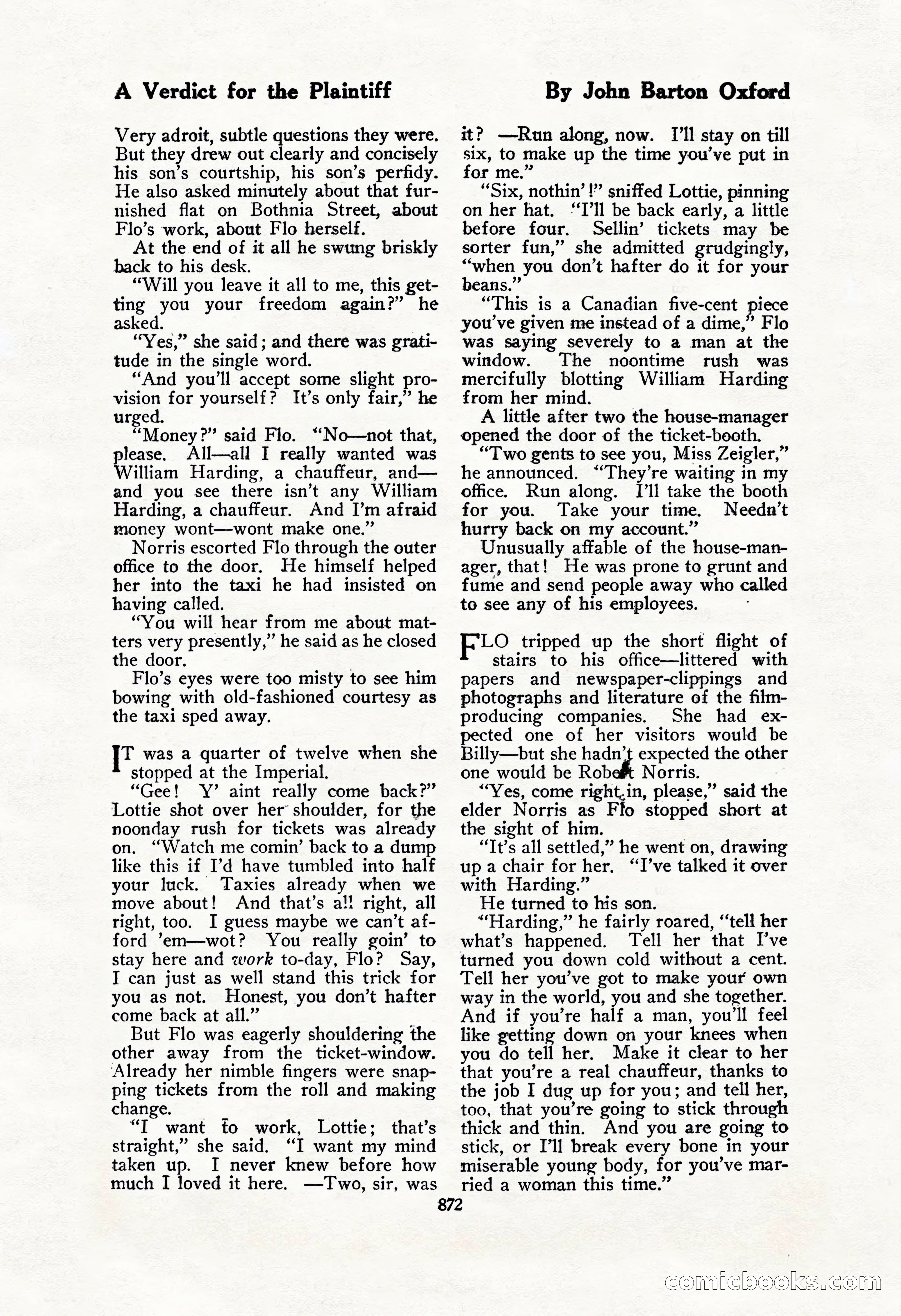 The Blue Book Magazine, February 1917 — page 158 of 264