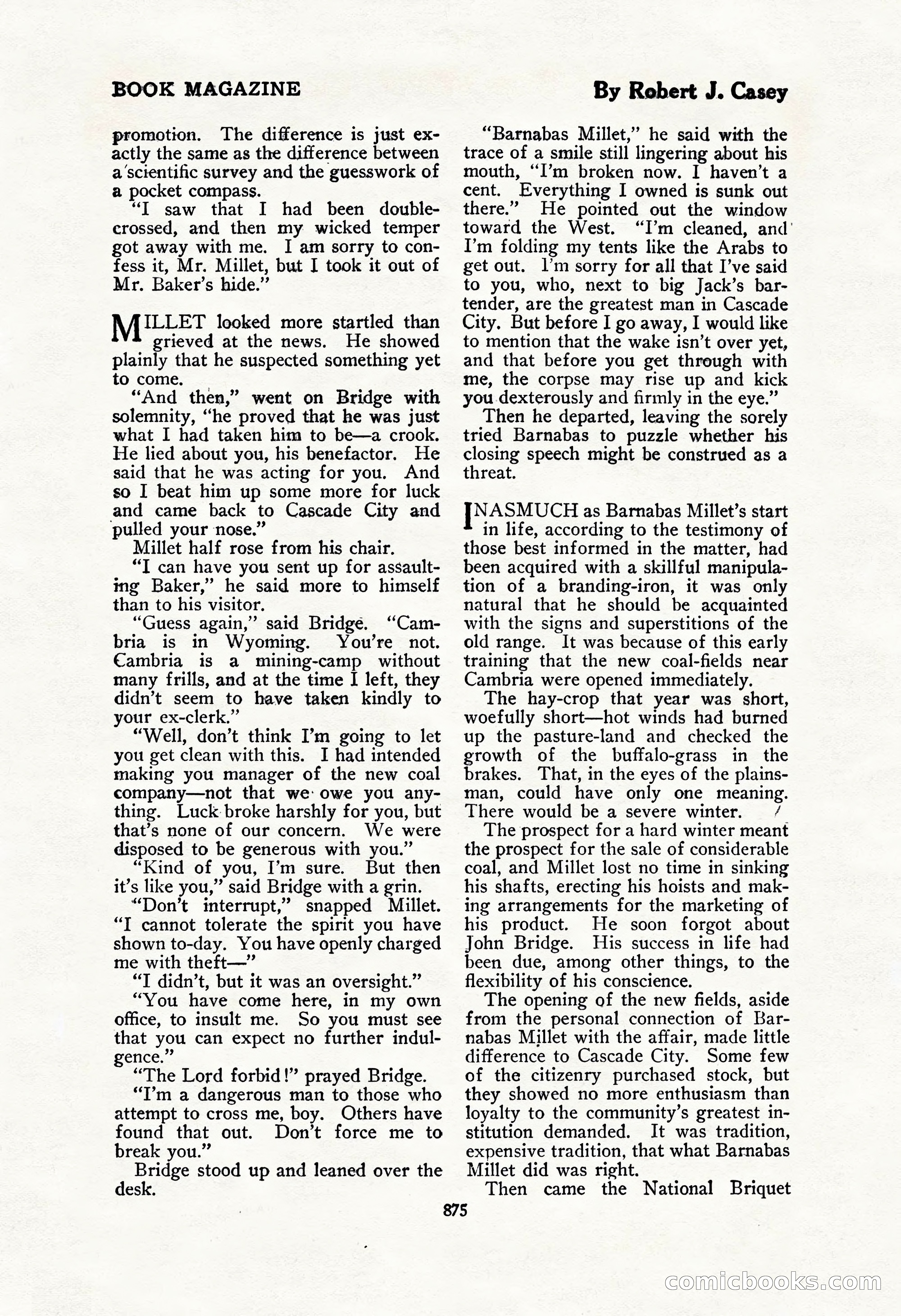 The Blue Book Magazine, February 1917 — page 161 of 264