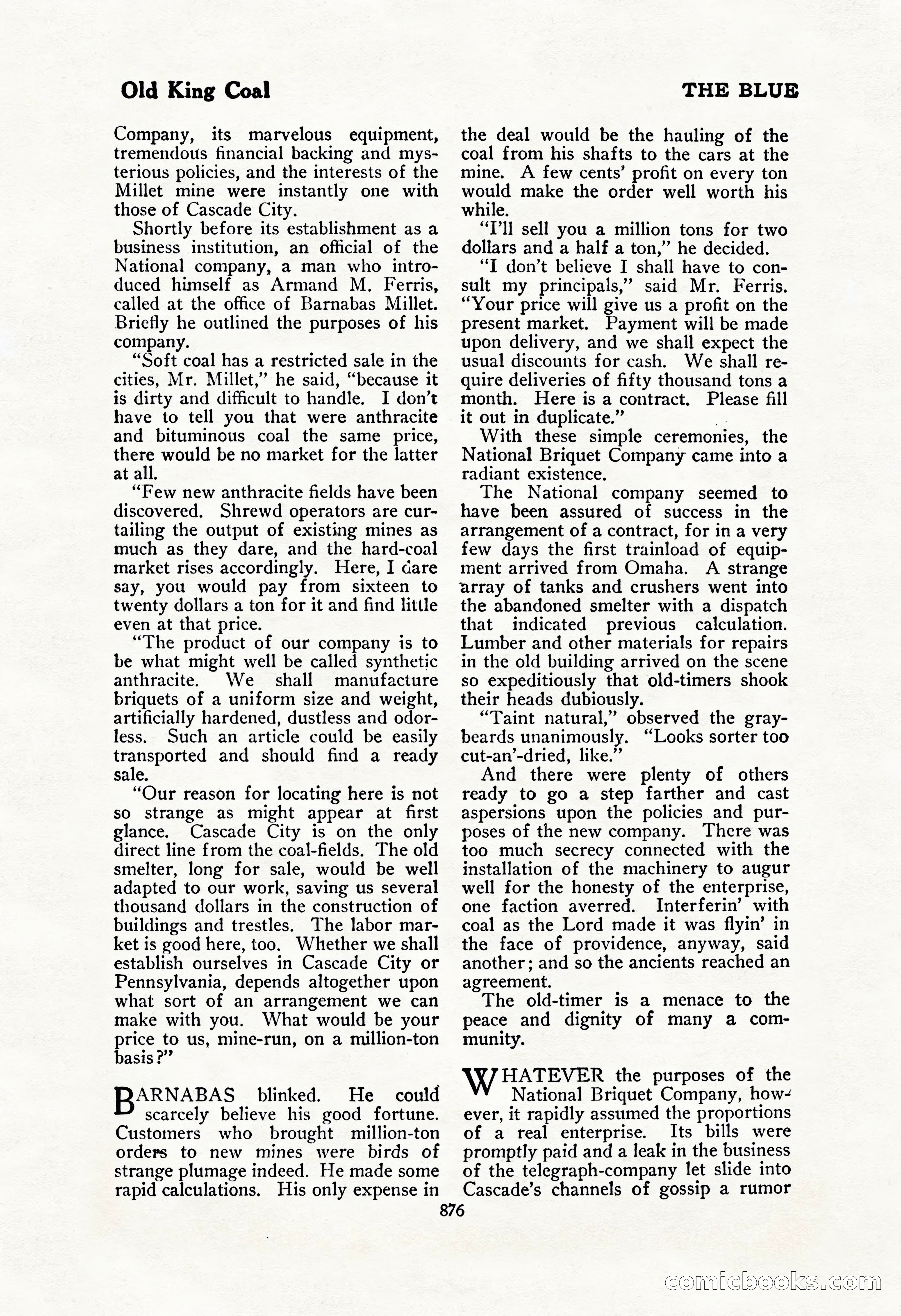 The Blue Book Magazine, February 1917 — page 162 of 264