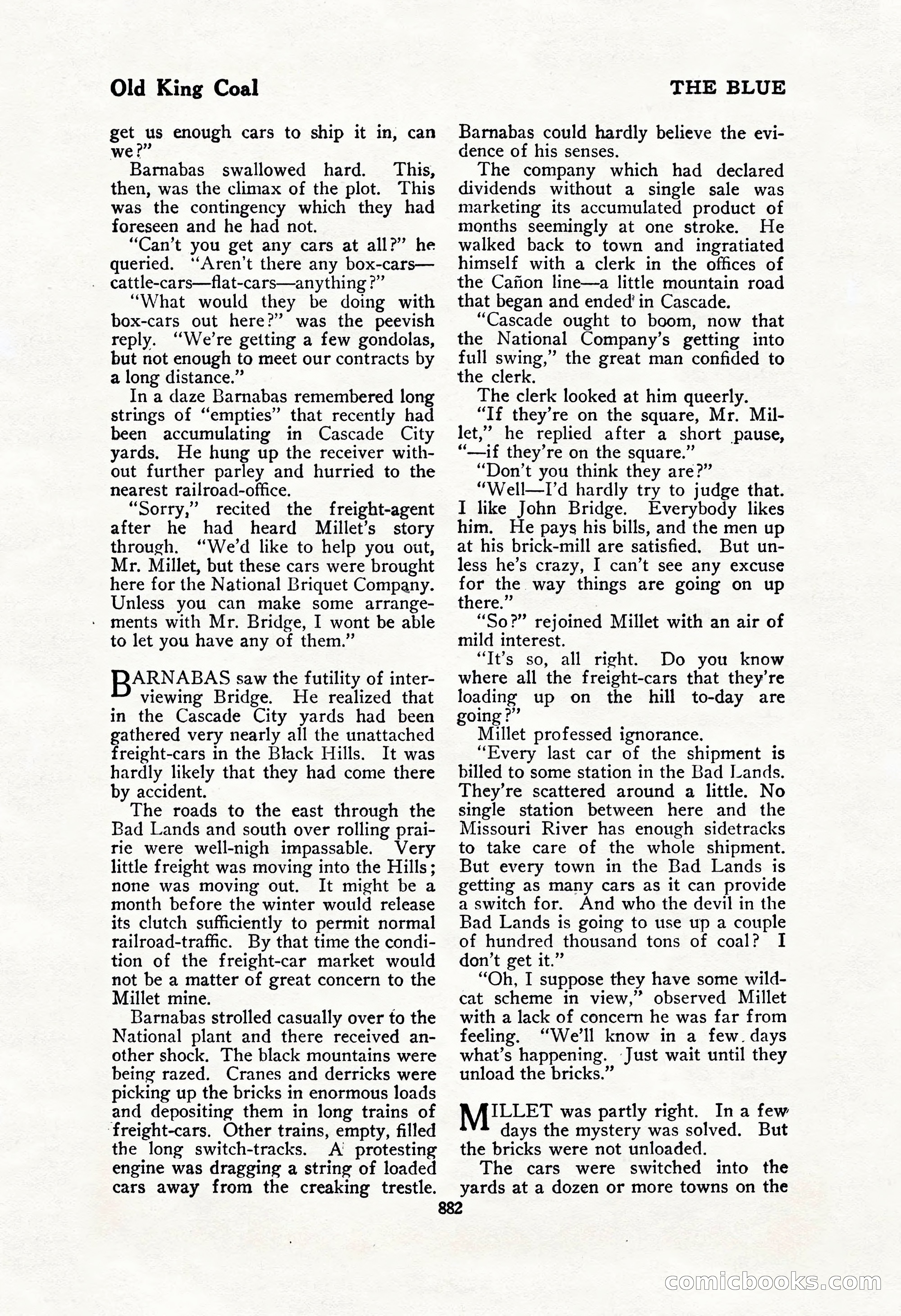 The Blue Book Magazine, February 1917 — page 168 of 264