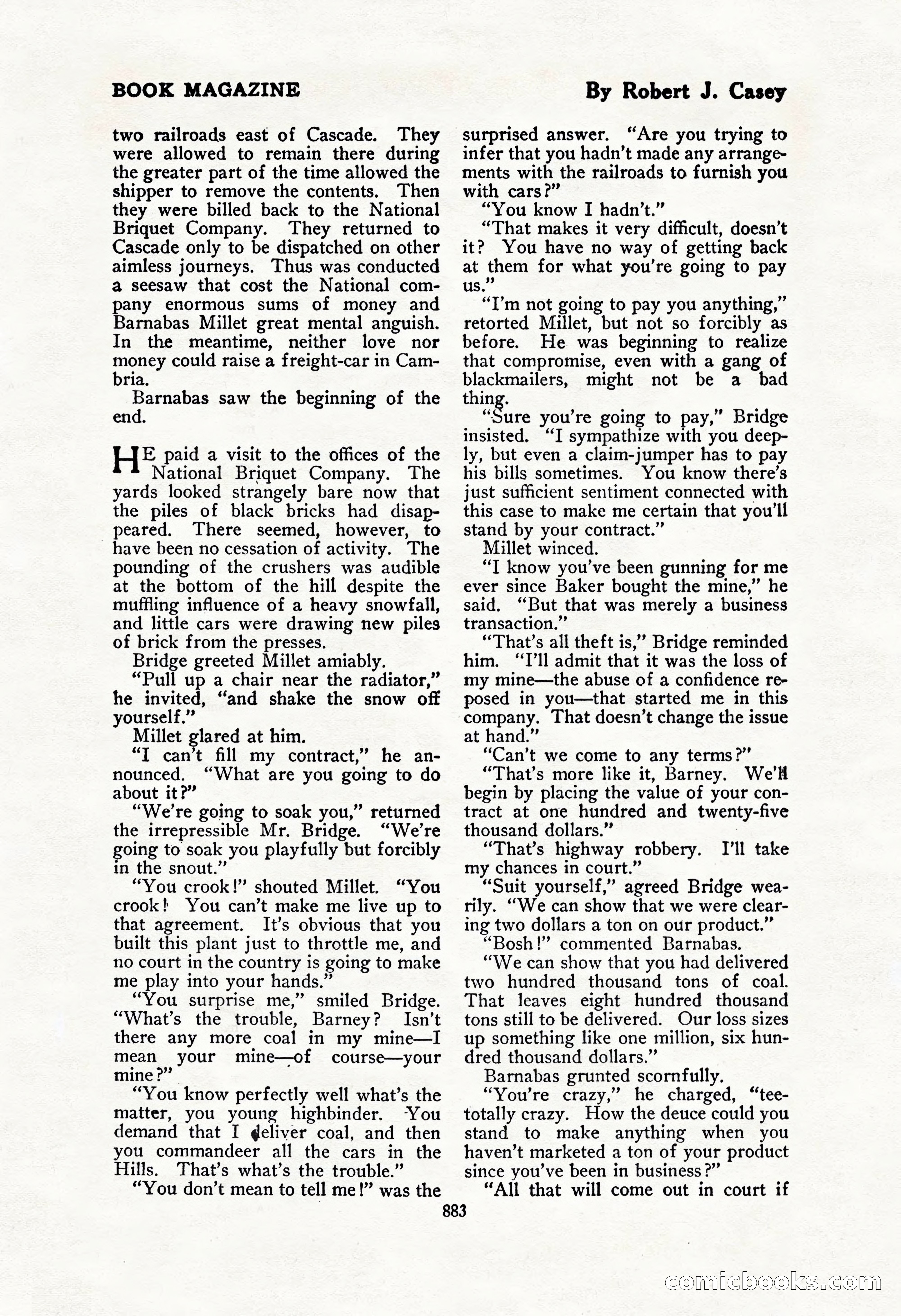 The Blue Book Magazine, February 1917 — page 169 of 264