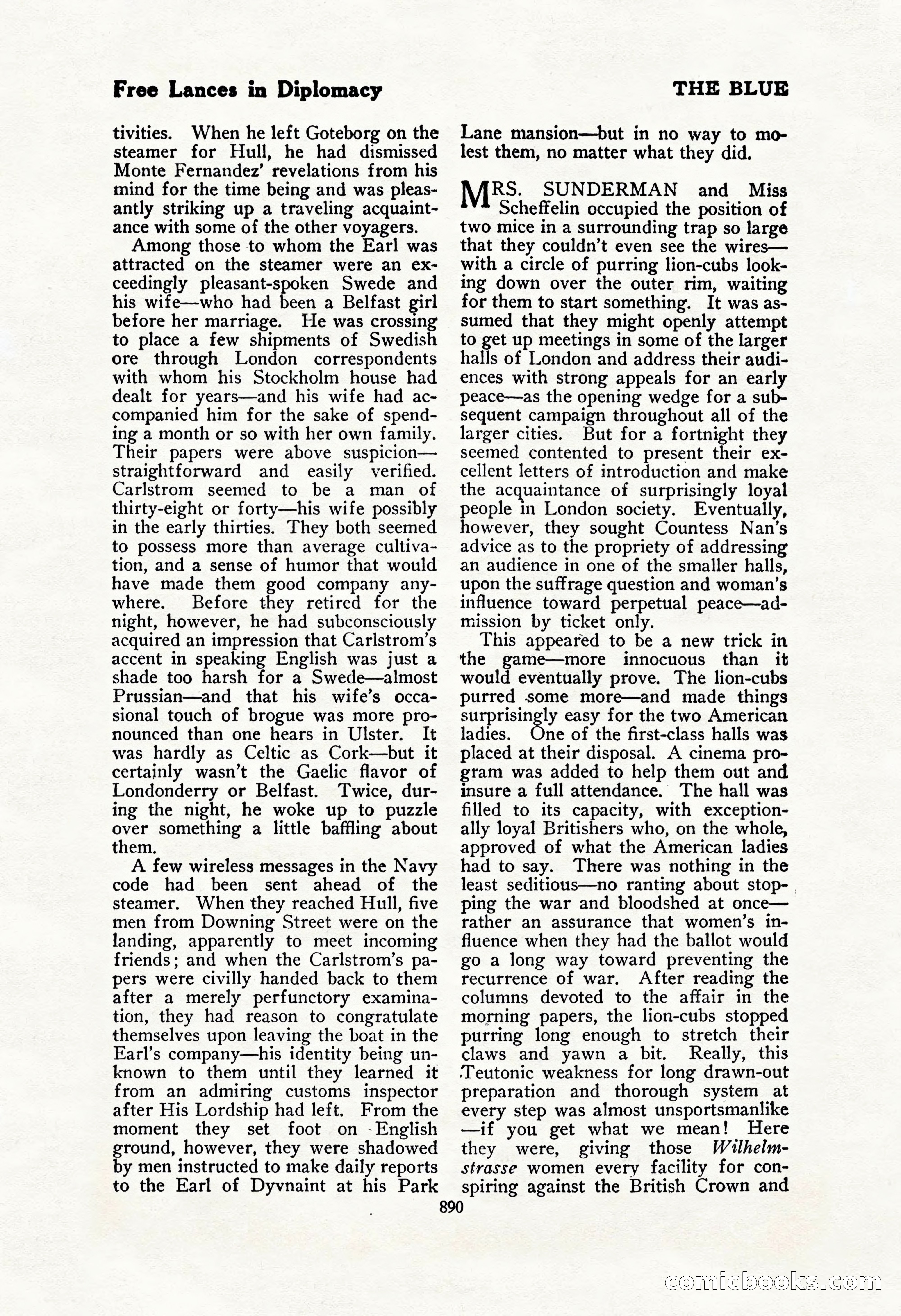 The Blue Book Magazine, February 1917 — page 176 of 264