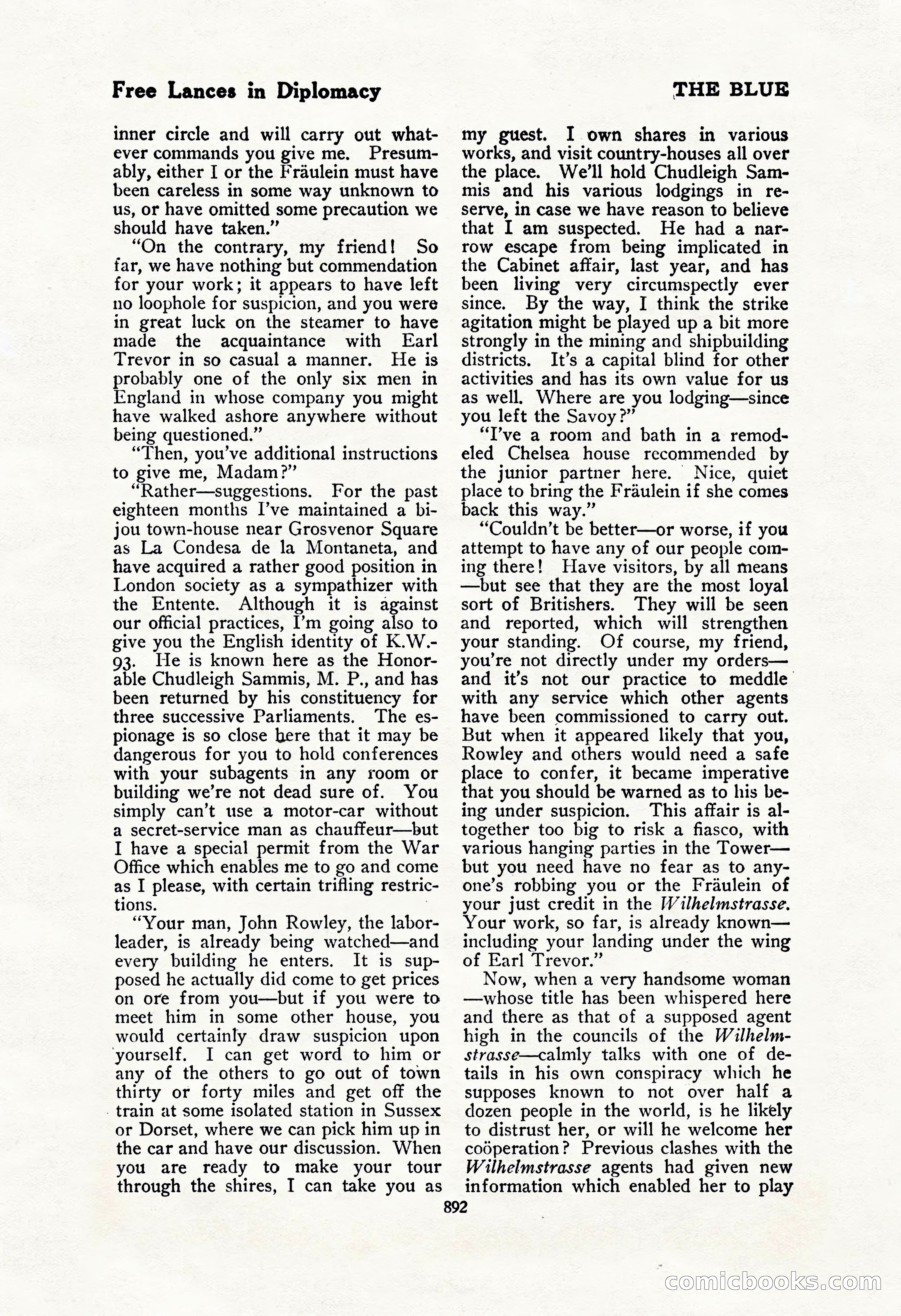 The Blue Book Magazine, February 1917 — page 178 of 264