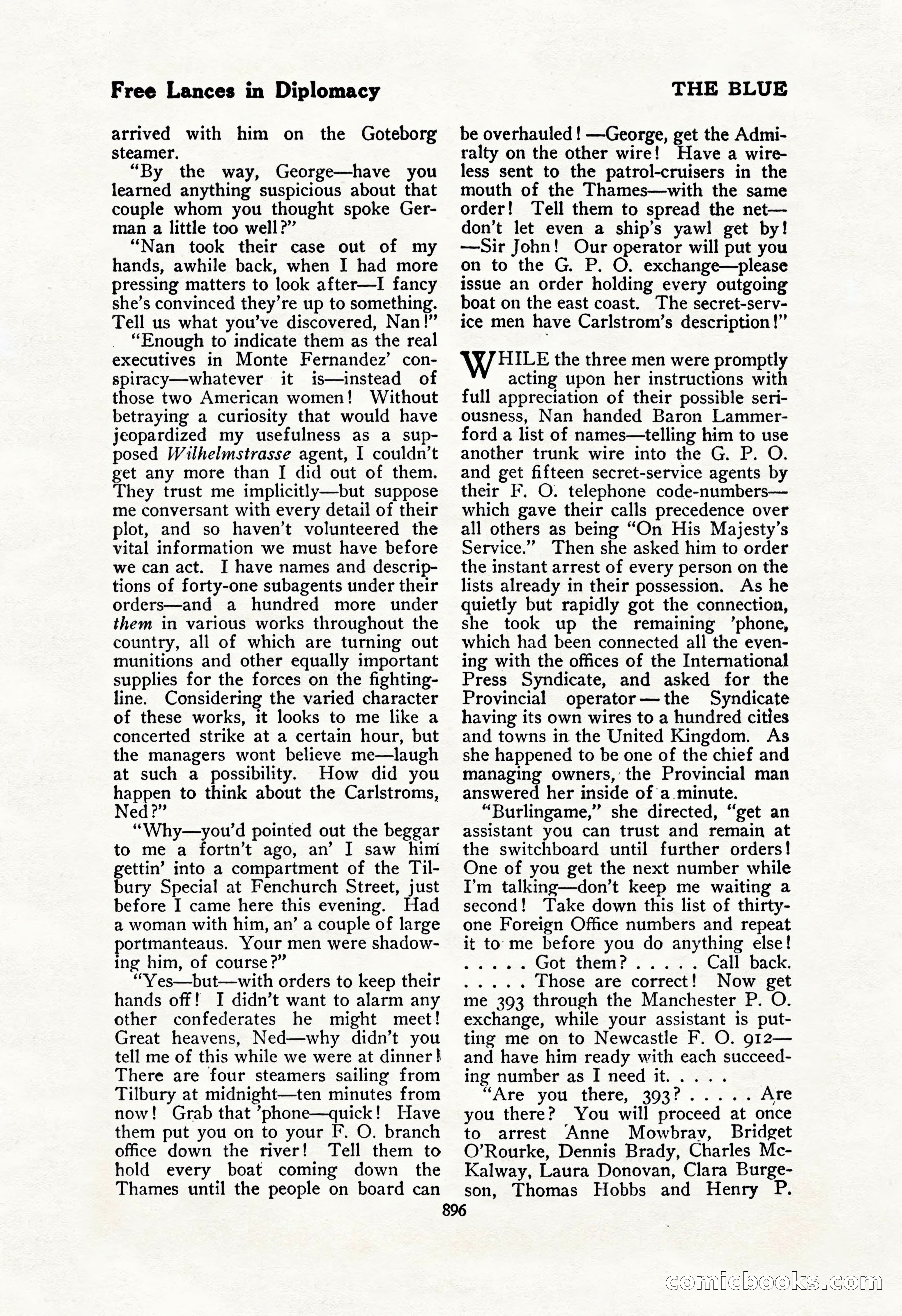 The Blue Book Magazine, February 1917 — page 182 of 264