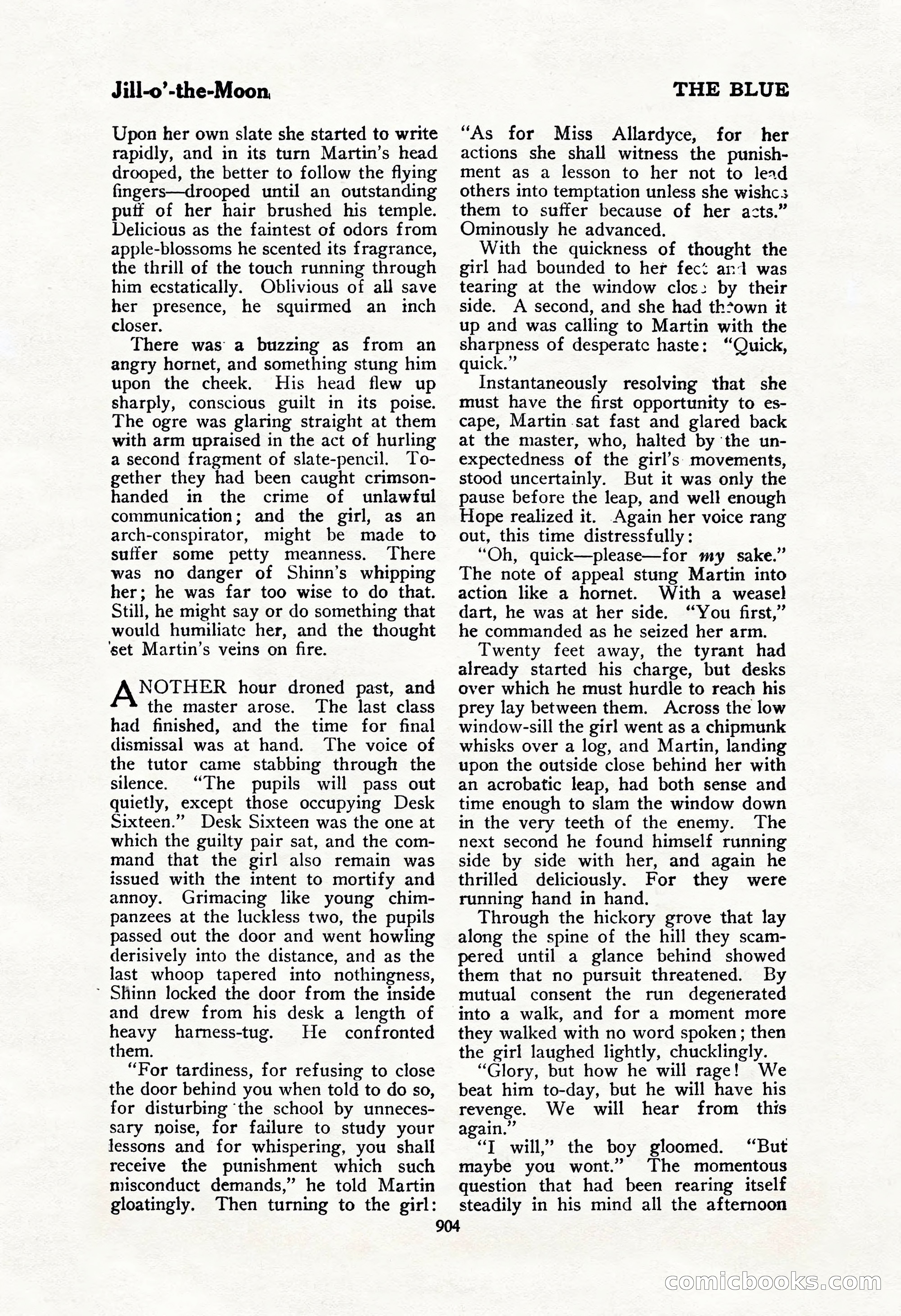 The Blue Book Magazine, February 1917 — page 190 of 264