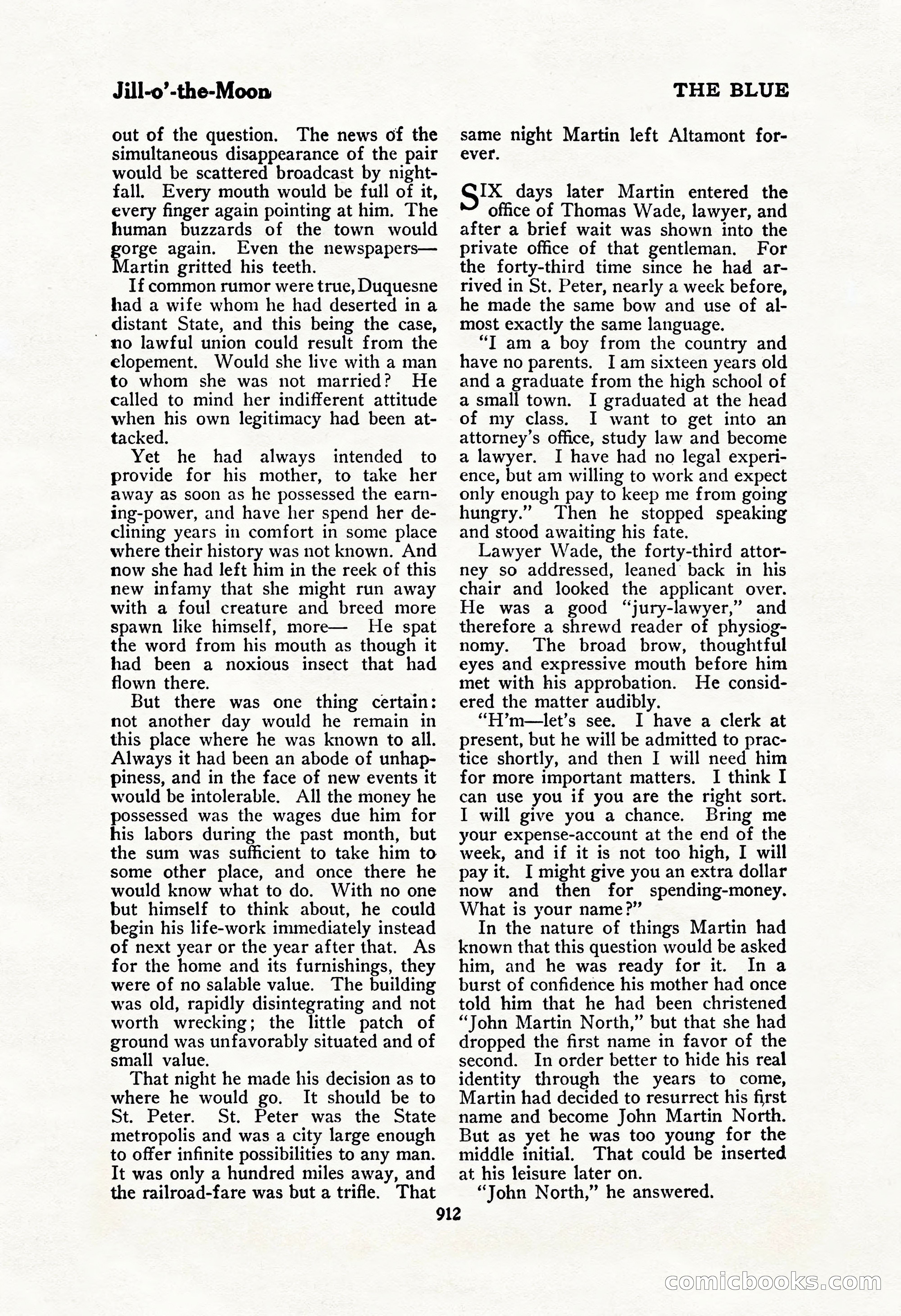 The Blue Book Magazine, February 1917 — page 198 of 264