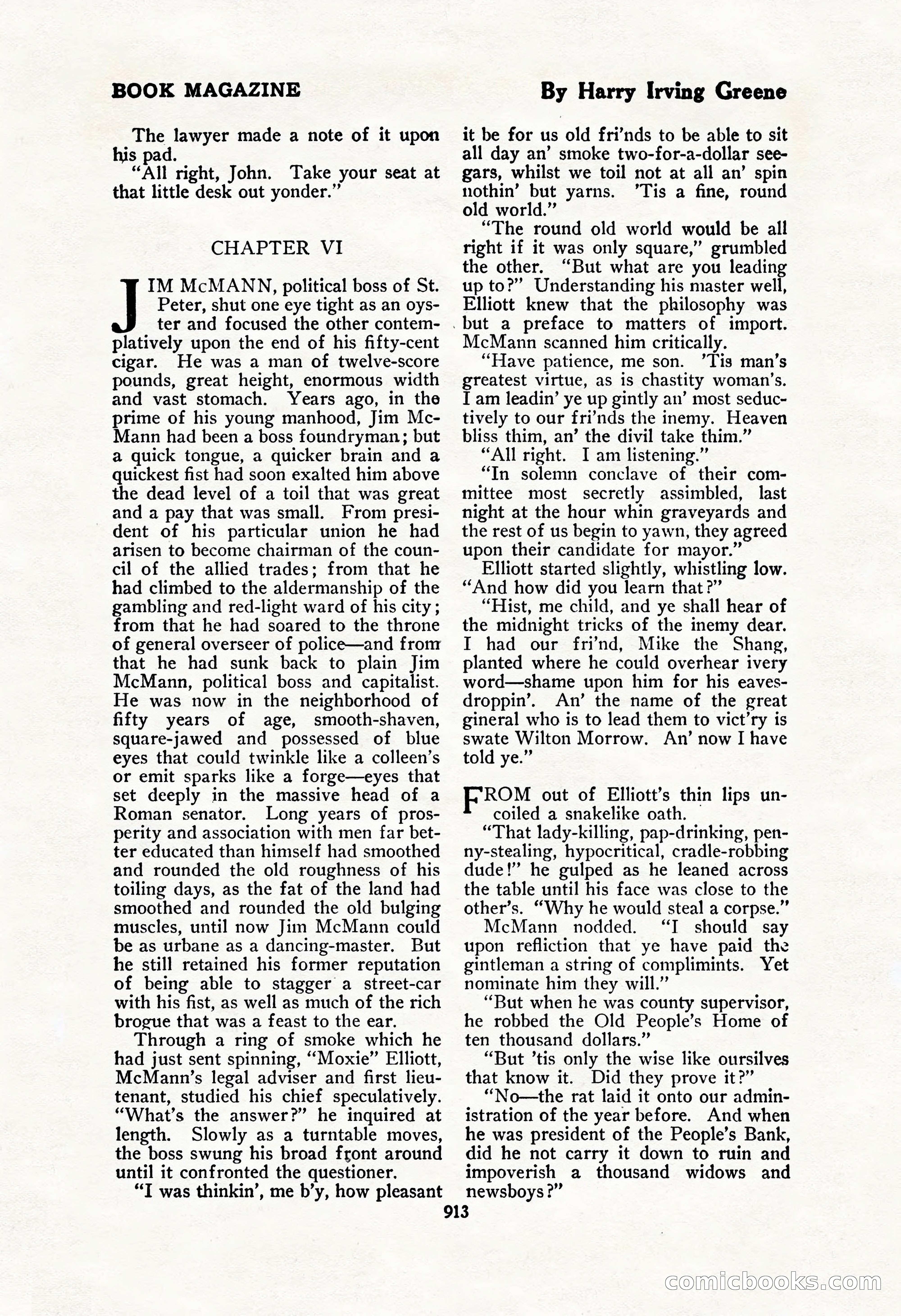 The Blue Book Magazine, February 1917 — page 199 of 264