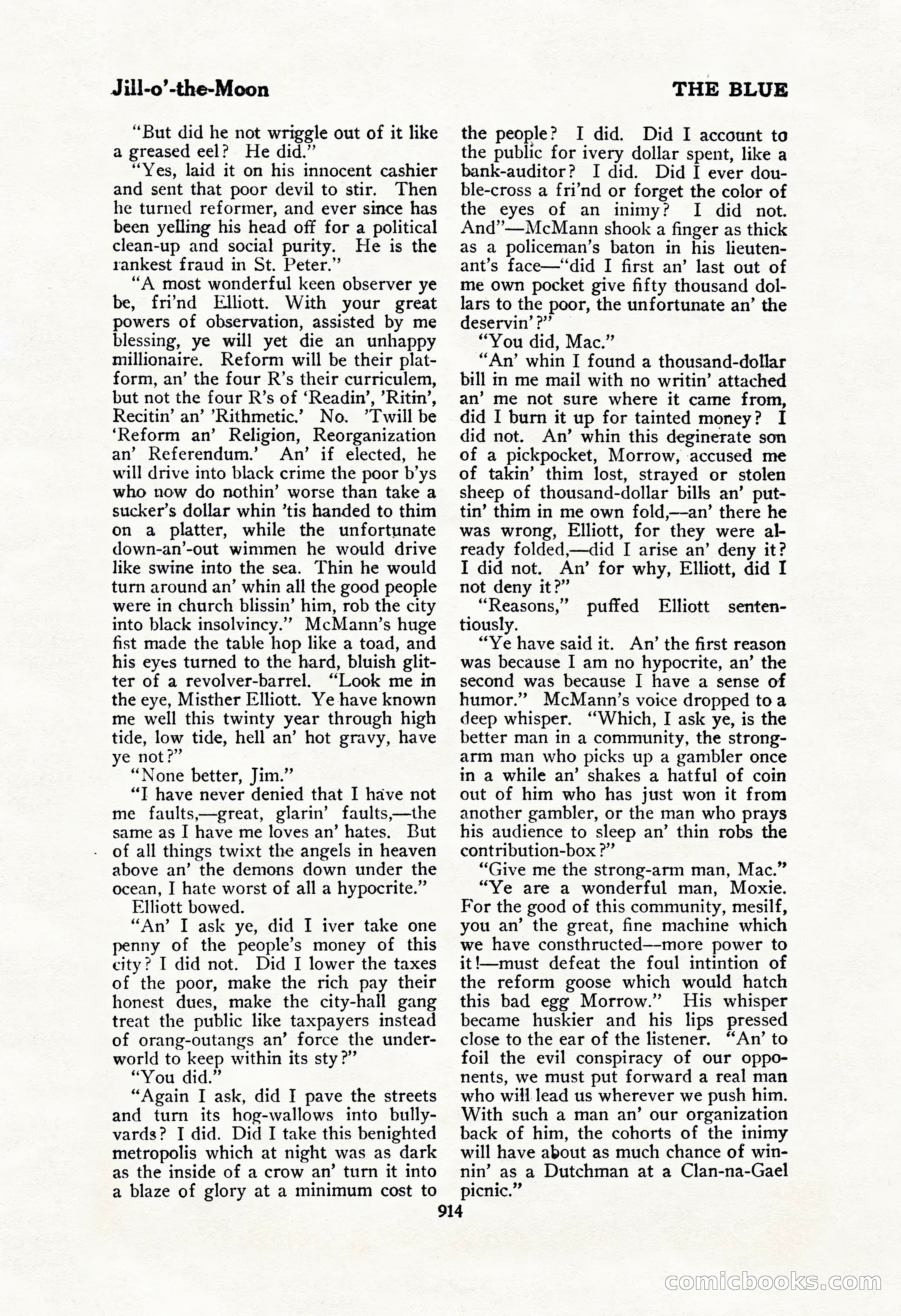 The Blue Book Magazine, February 1917 — page 200 of 264