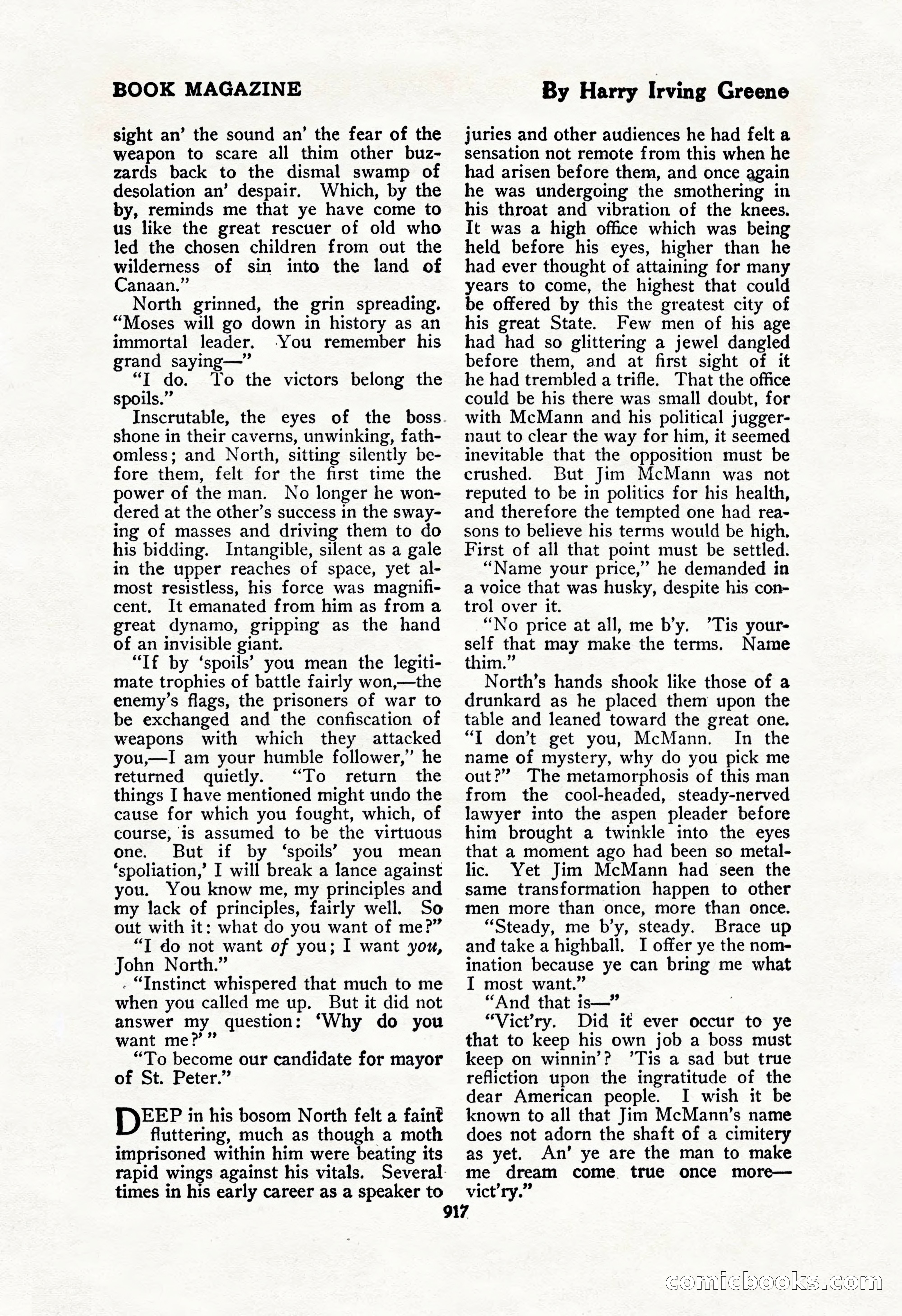 The Blue Book Magazine, February 1917 — page 203 of 264