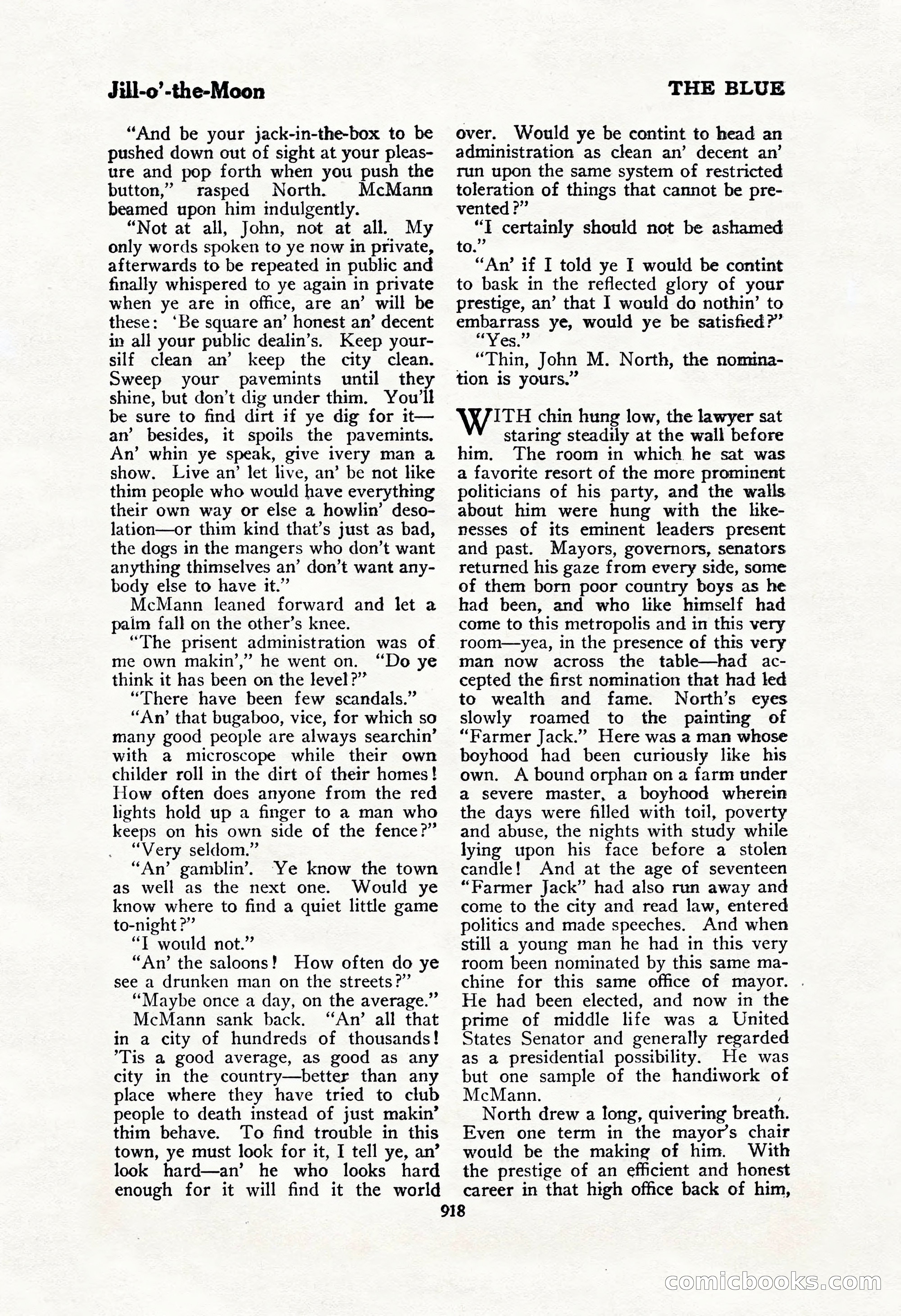 The Blue Book Magazine, February 1917 — page 204 of 264