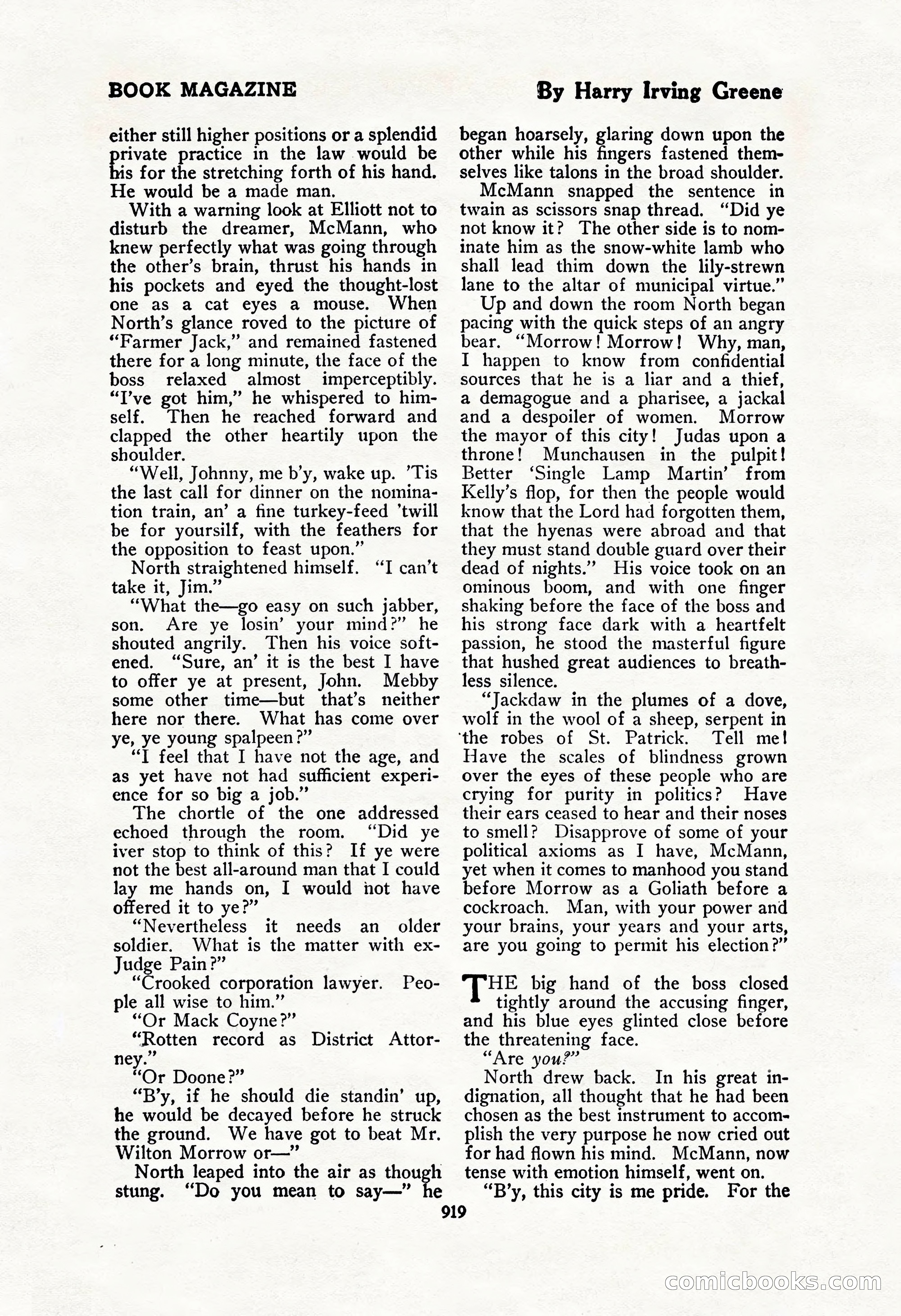The Blue Book Magazine, February 1917 — page 205 of 264