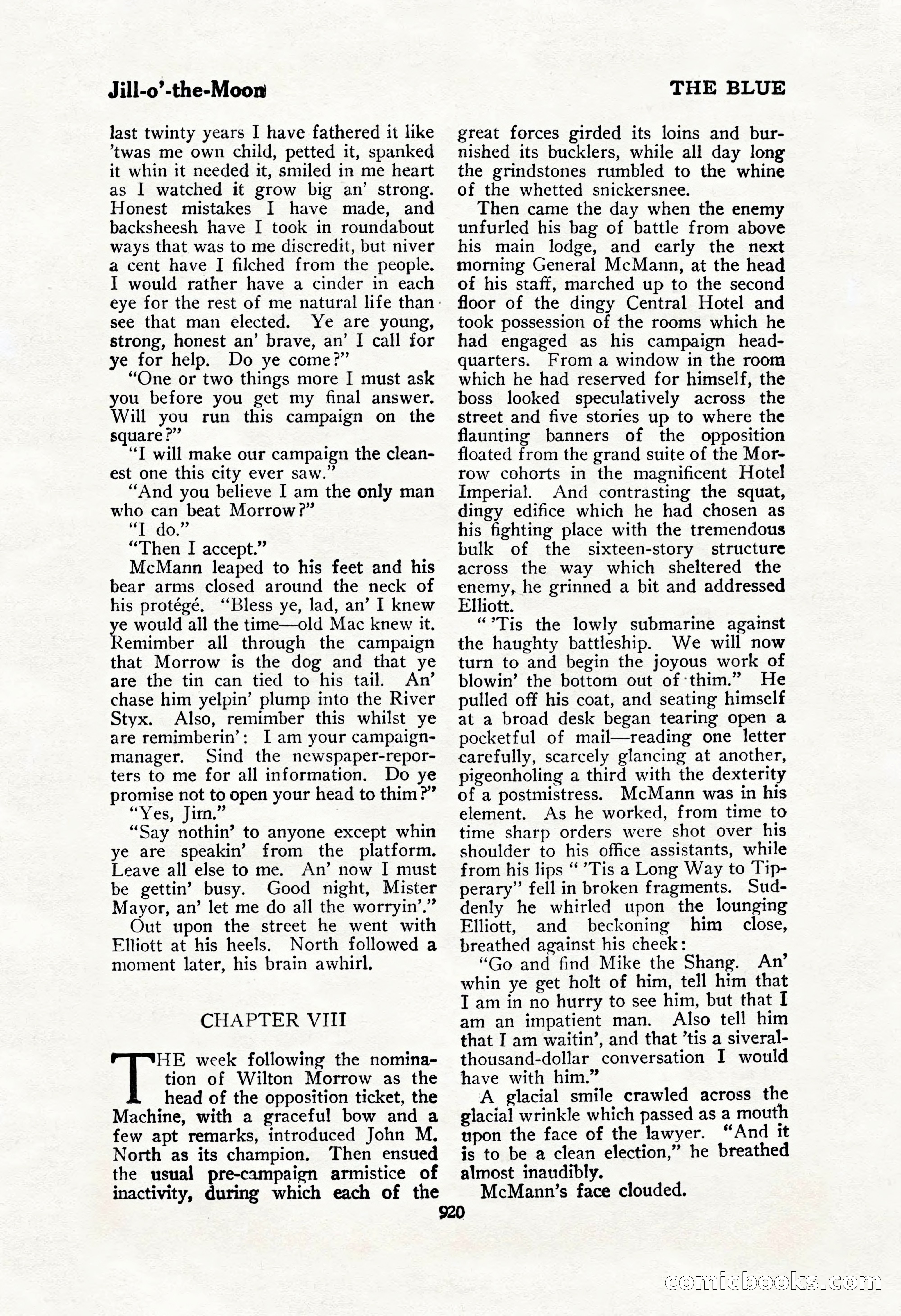 The Blue Book Magazine, February 1917 — page 206 of 264