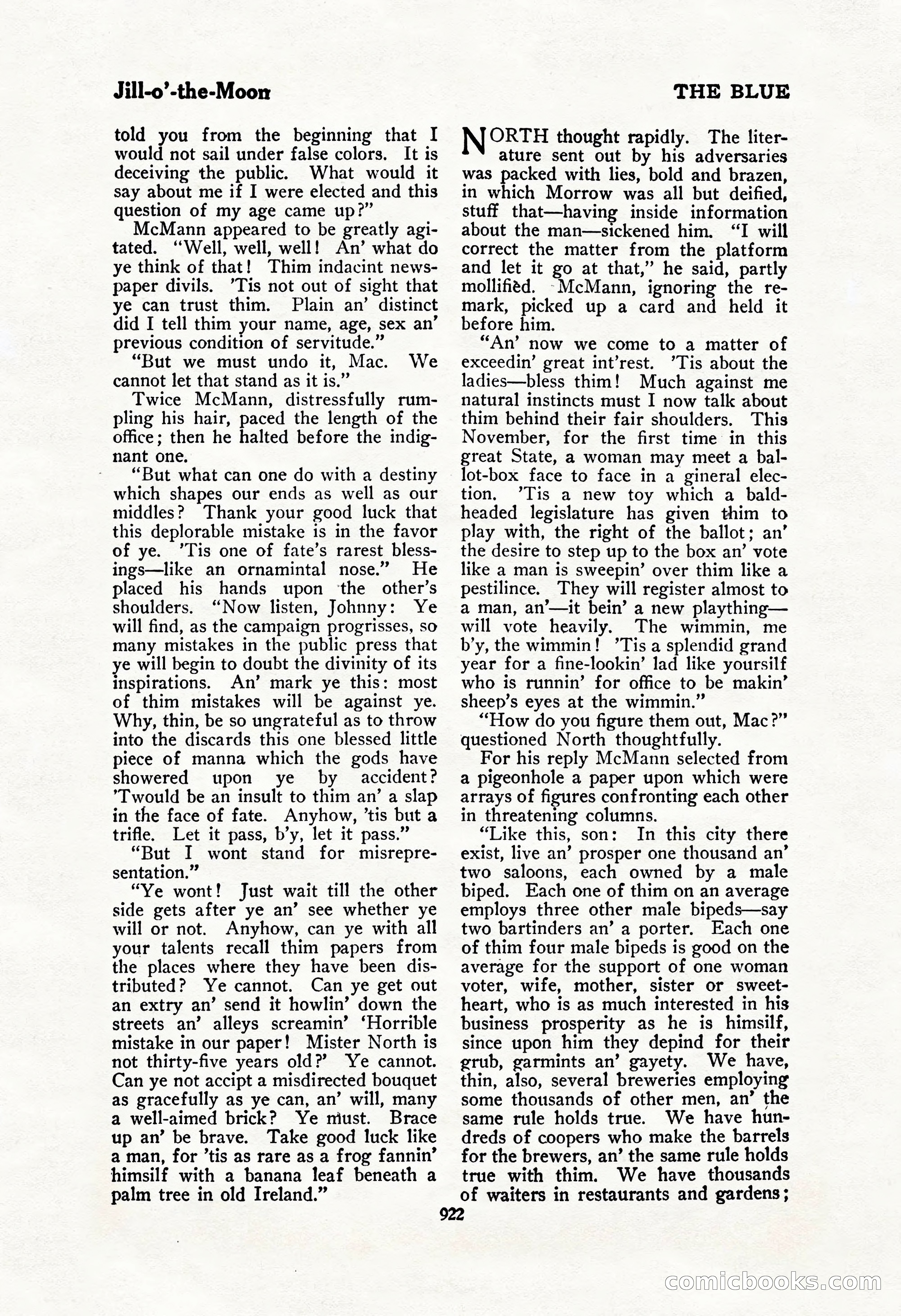 The Blue Book Magazine, February 1917 — page 208 of 264