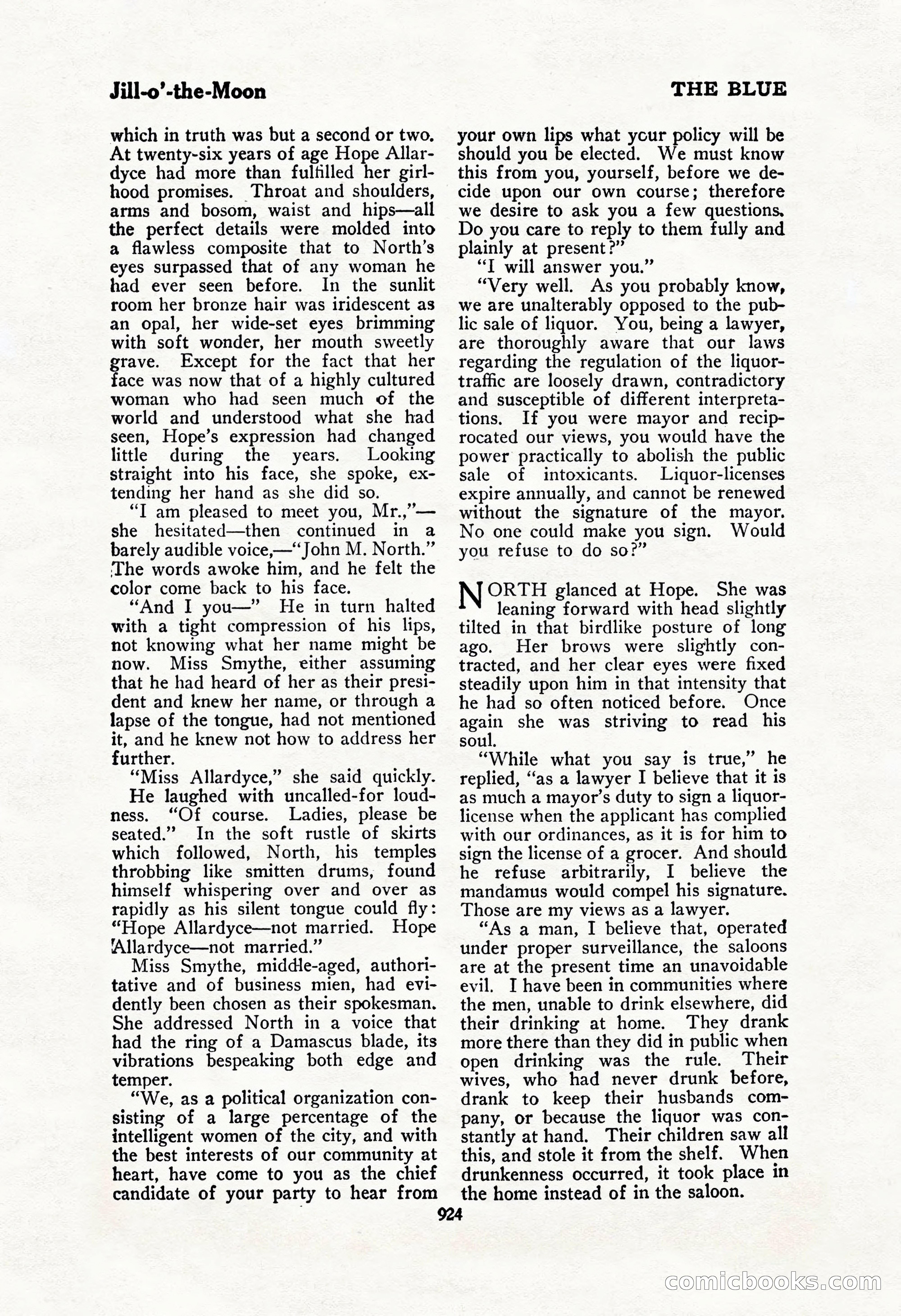 The Blue Book Magazine, February 1917 — page 210 of 264