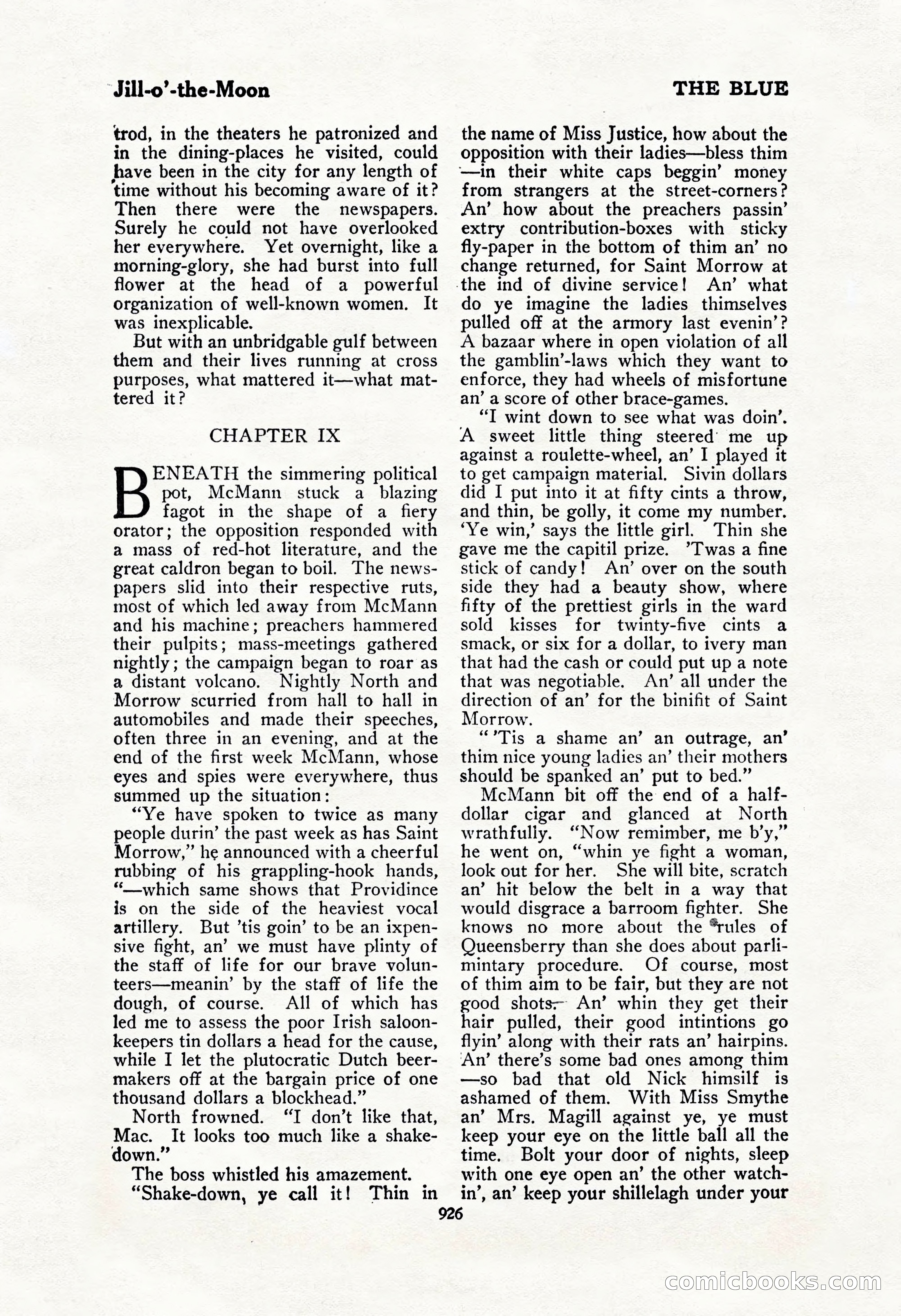 The Blue Book Magazine, February 1917 — page 212 of 264