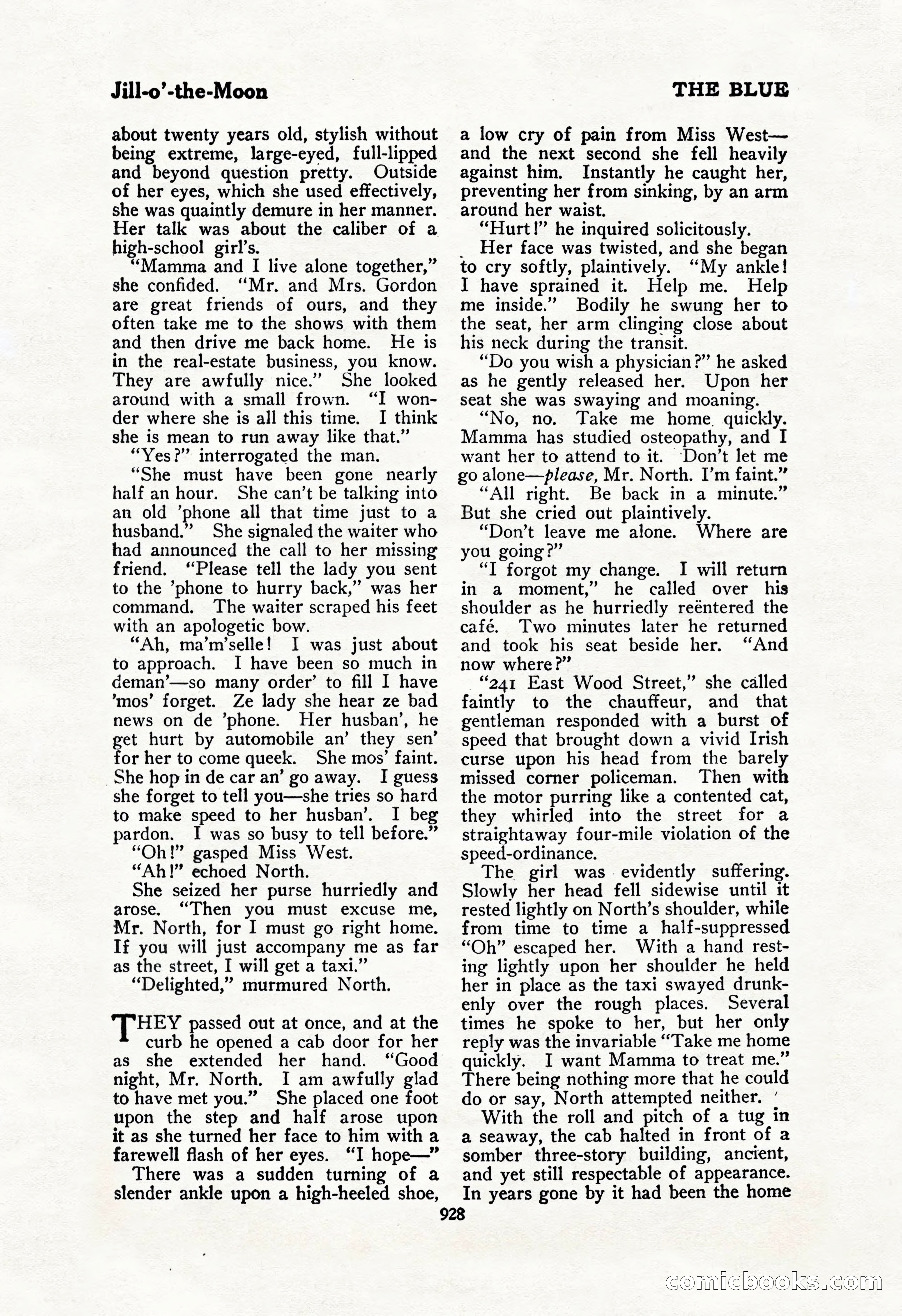 The Blue Book Magazine, February 1917 — page 214 of 264