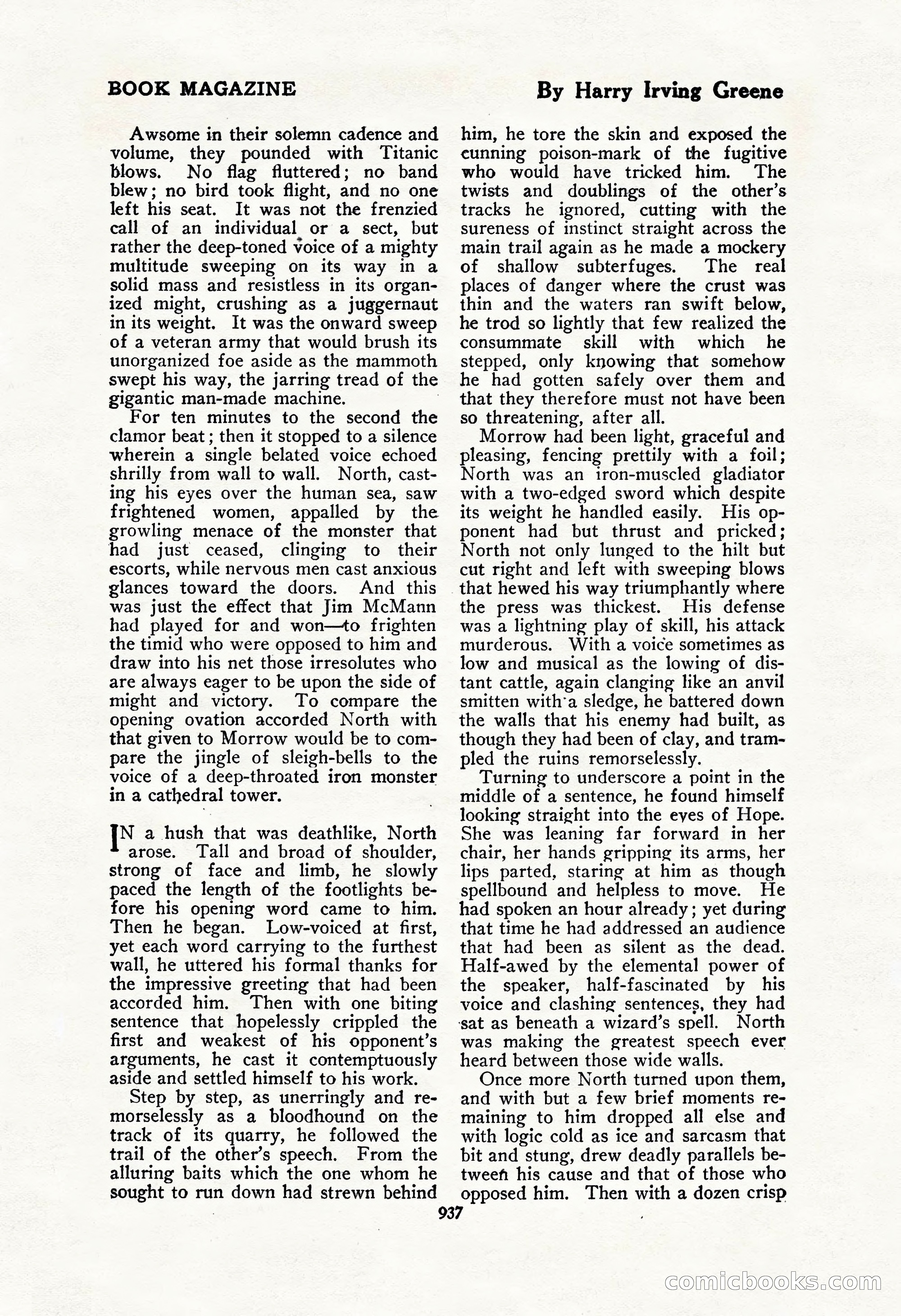 The Blue Book Magazine, February 1917 — page 223 of 264