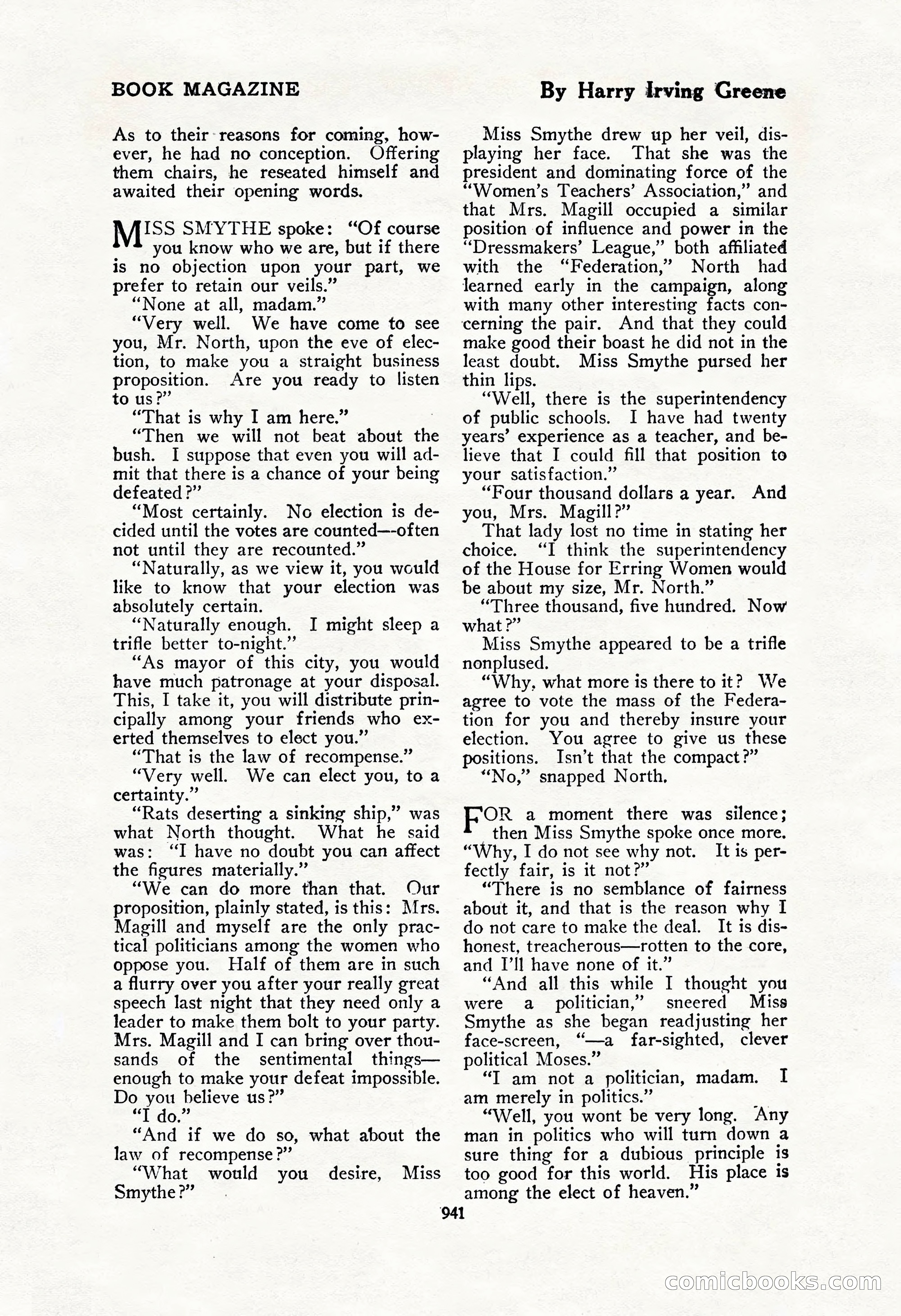 The Blue Book Magazine, February 1917 — page 227 of 264