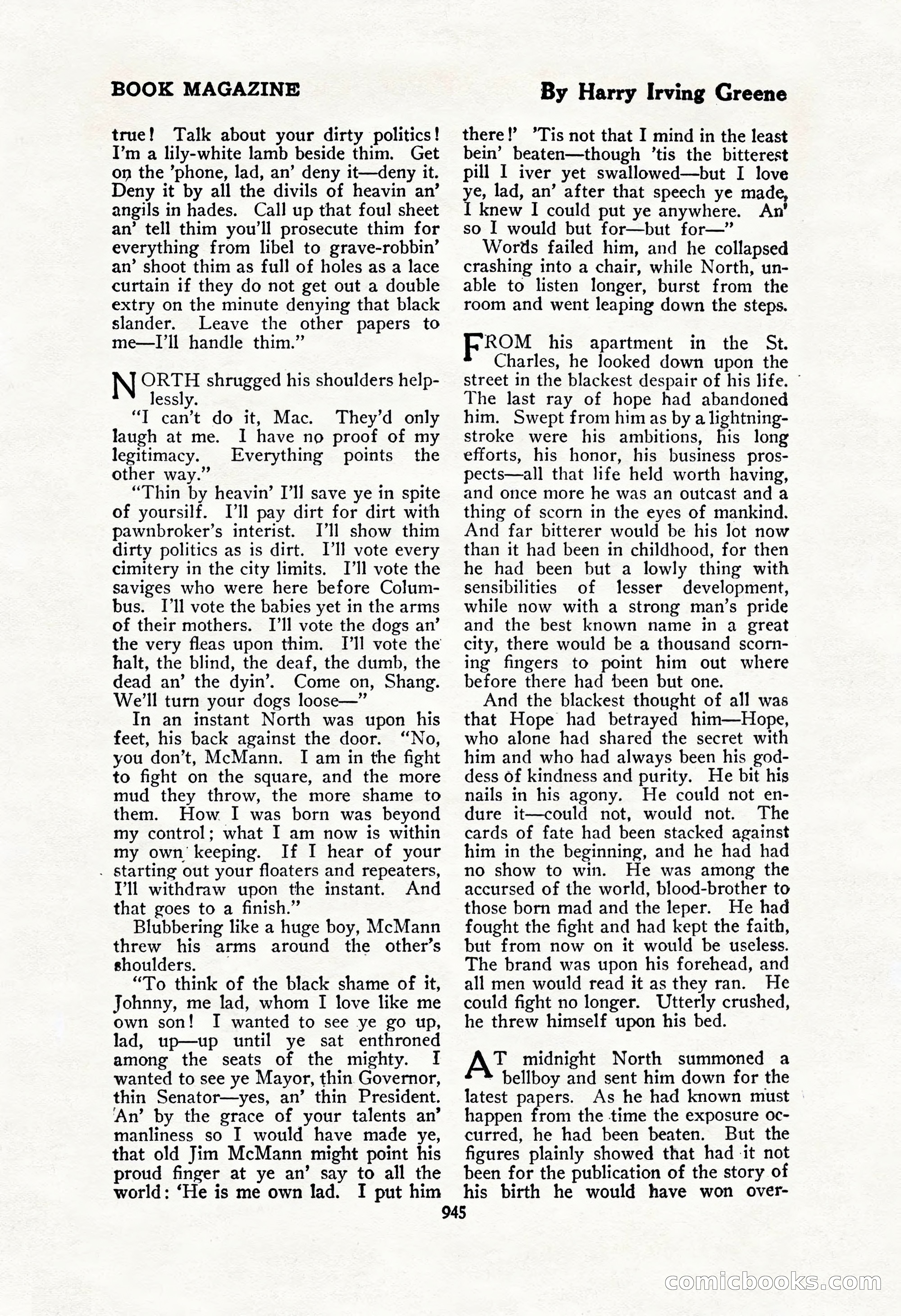 The Blue Book Magazine, February 1917 — page 231 of 264