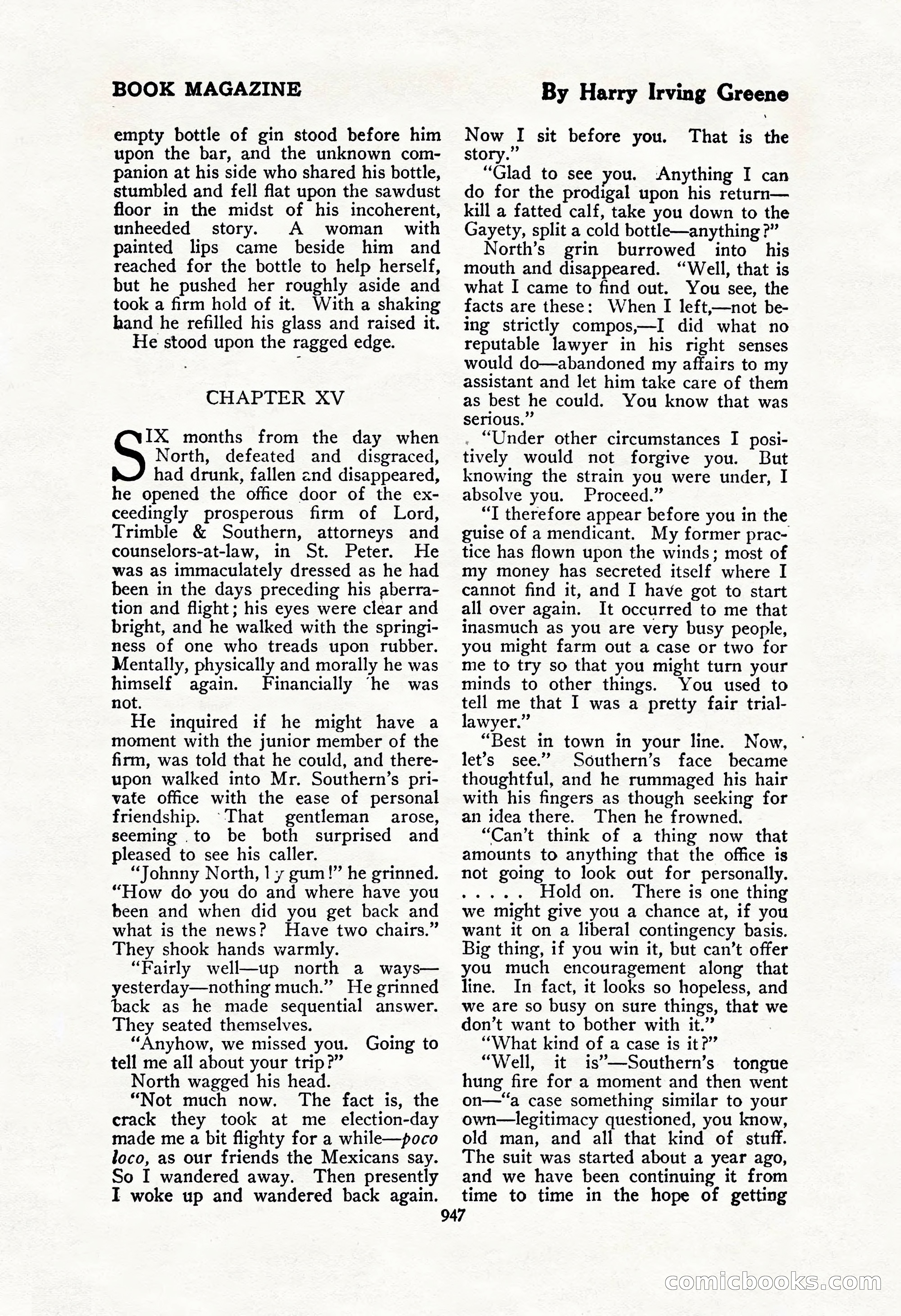 The Blue Book Magazine, February 1917 — page 233 of 264