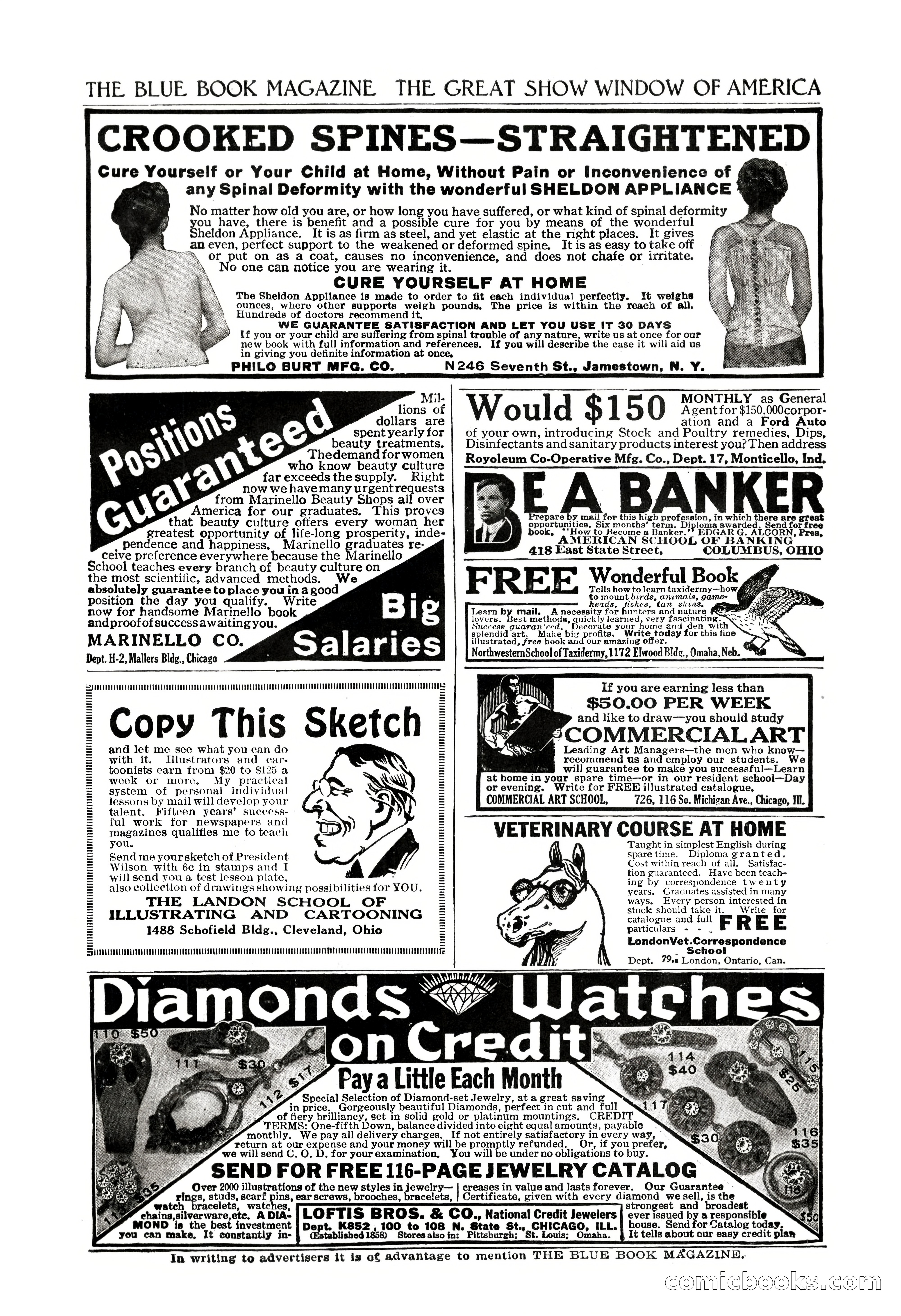 The Blue Book Magazine, February 1917 — page 250 of 264