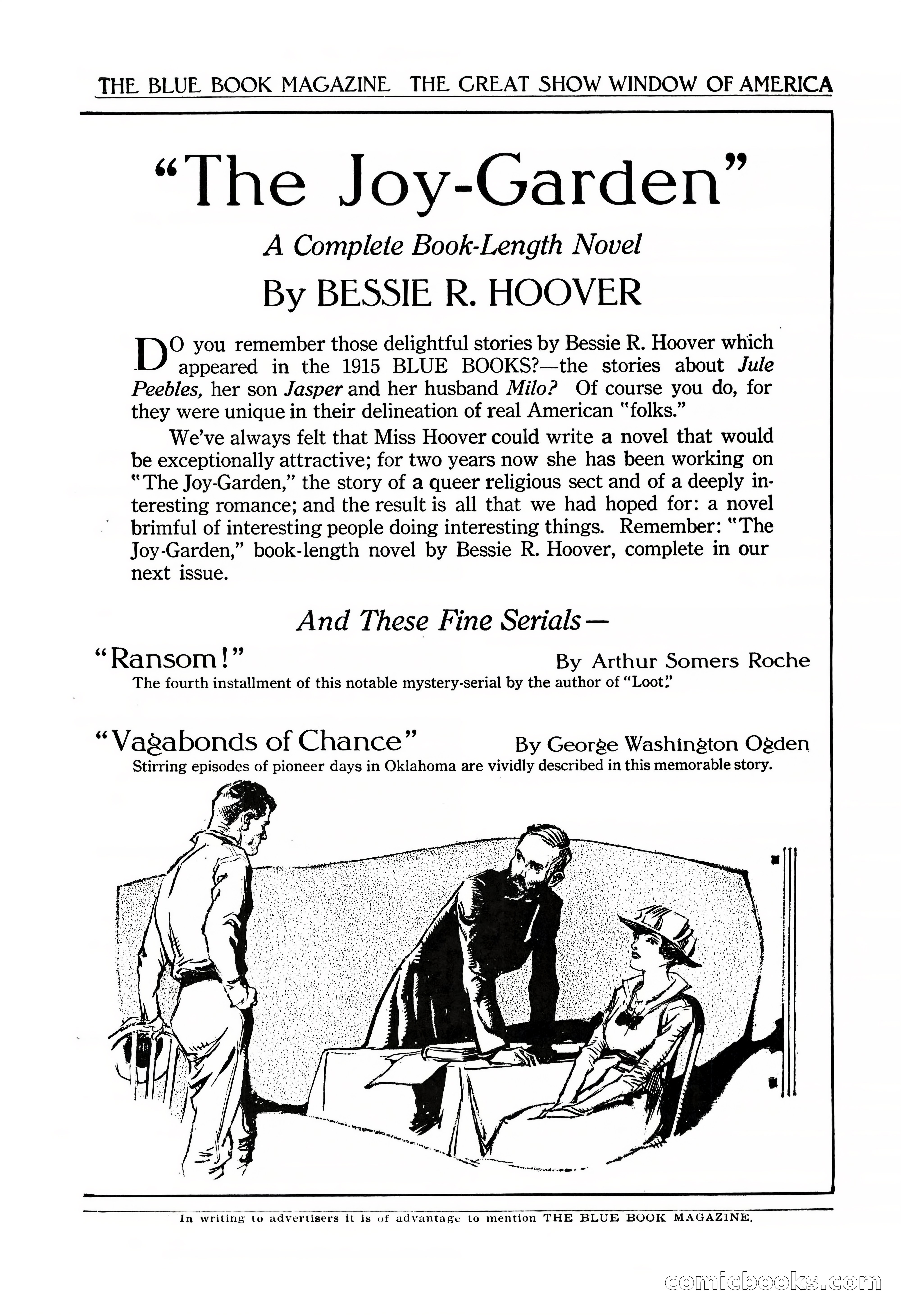 The Blue Book Magazine, February 1917 — page 257 of 264
