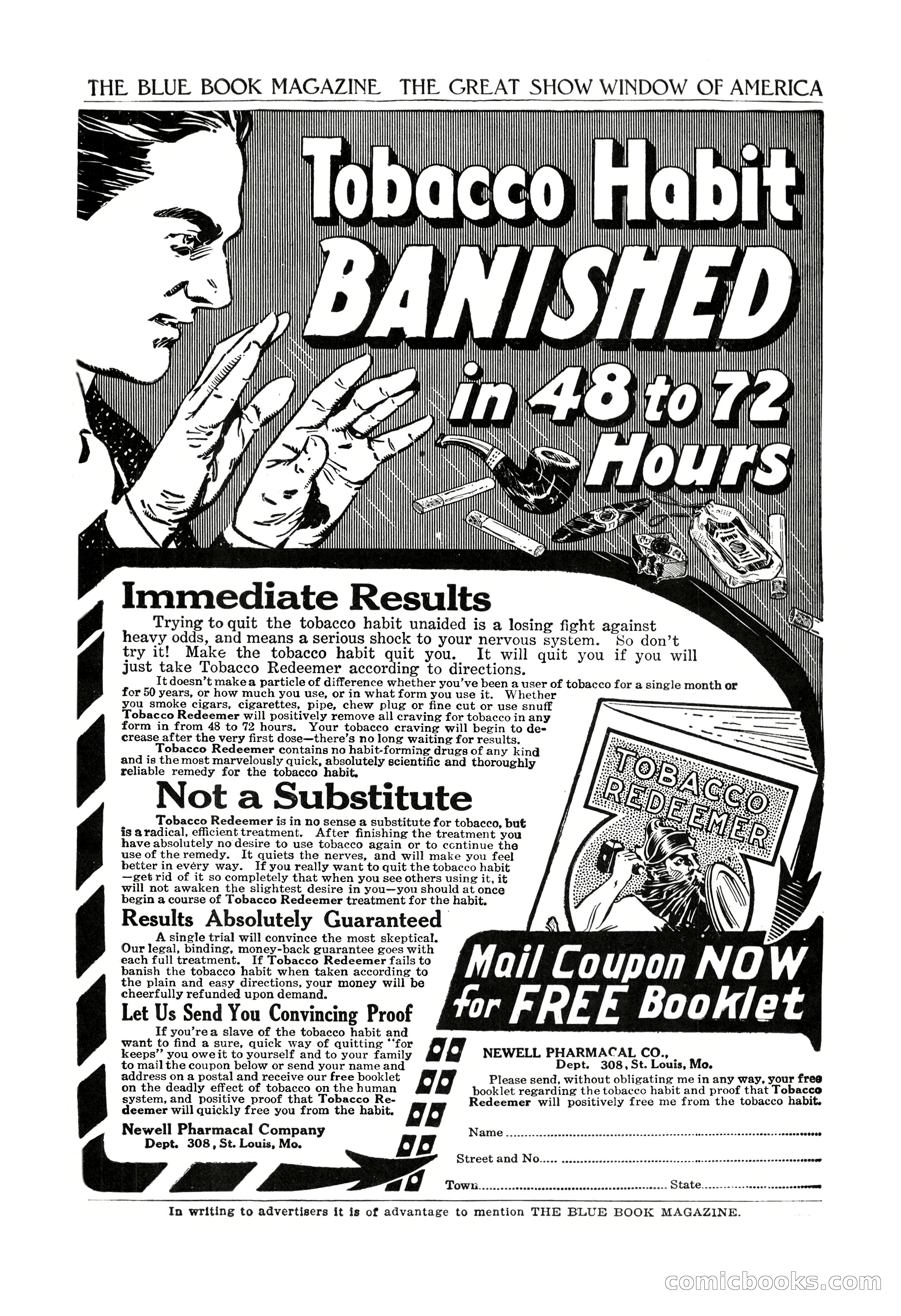 The Blue Book Magazine, February 1917 — page 259 of 264
