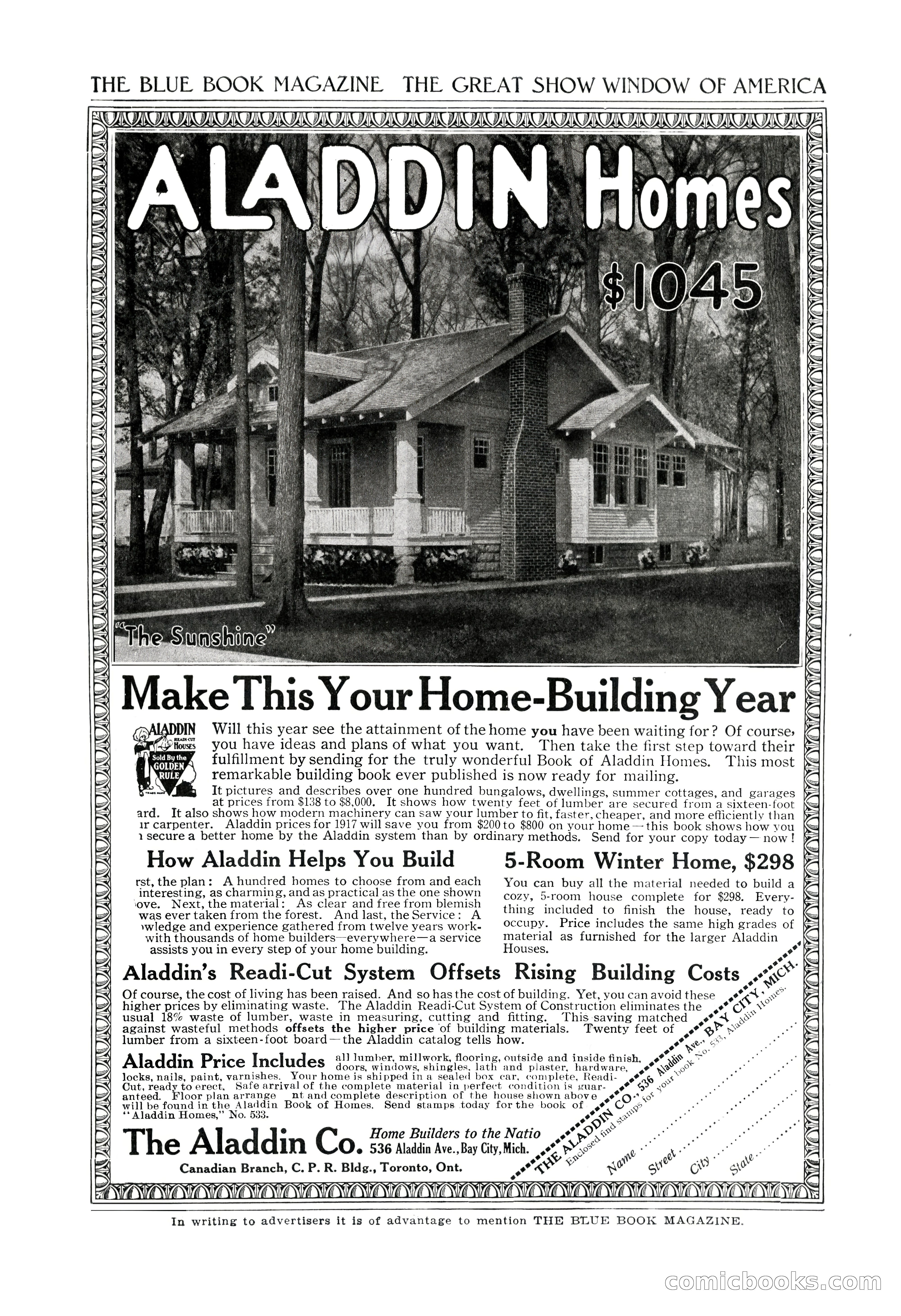 The Blue Book Magazine, February 1917 — page 261 of 264