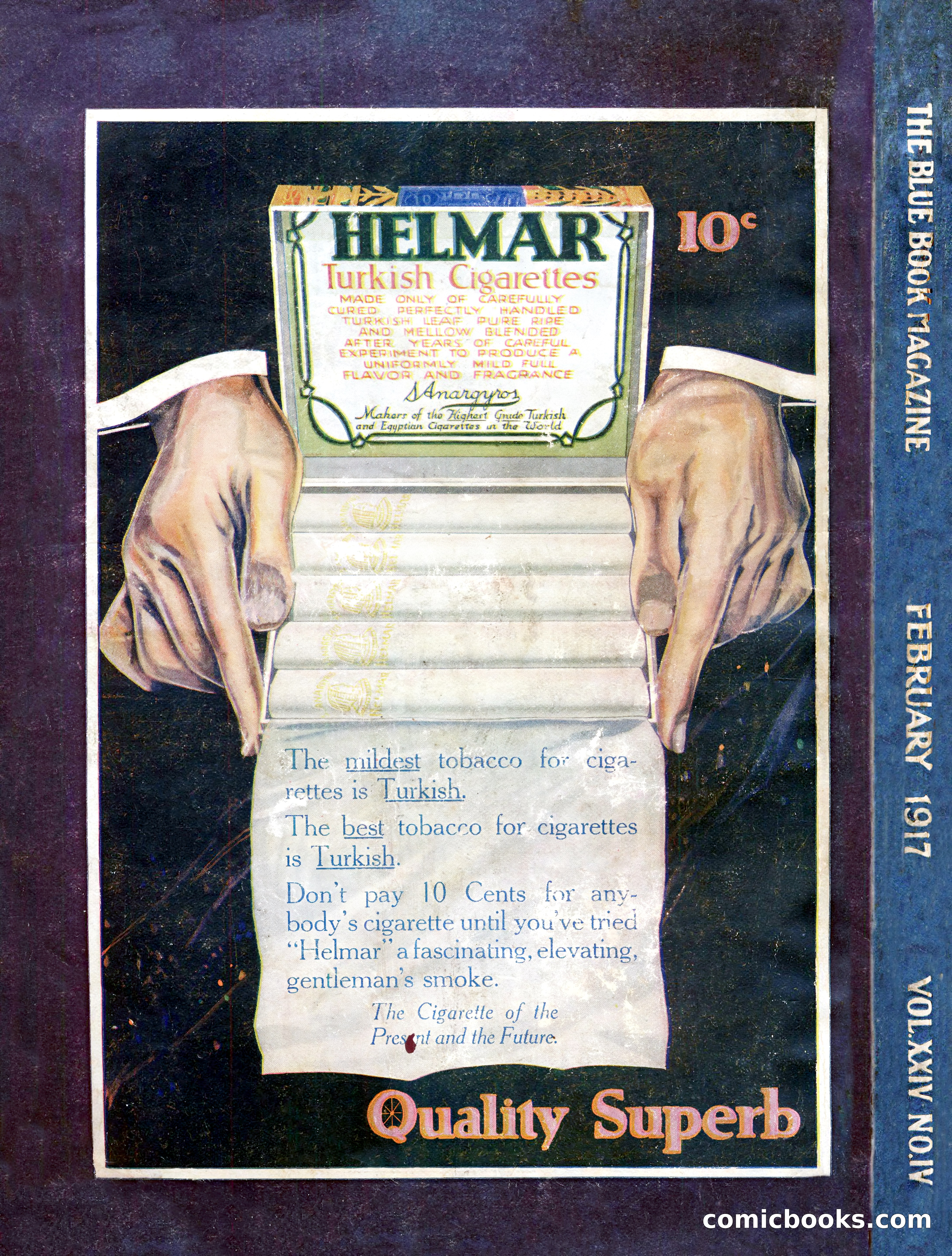 The Blue Book Magazine, February 1917 — page 264 of 264