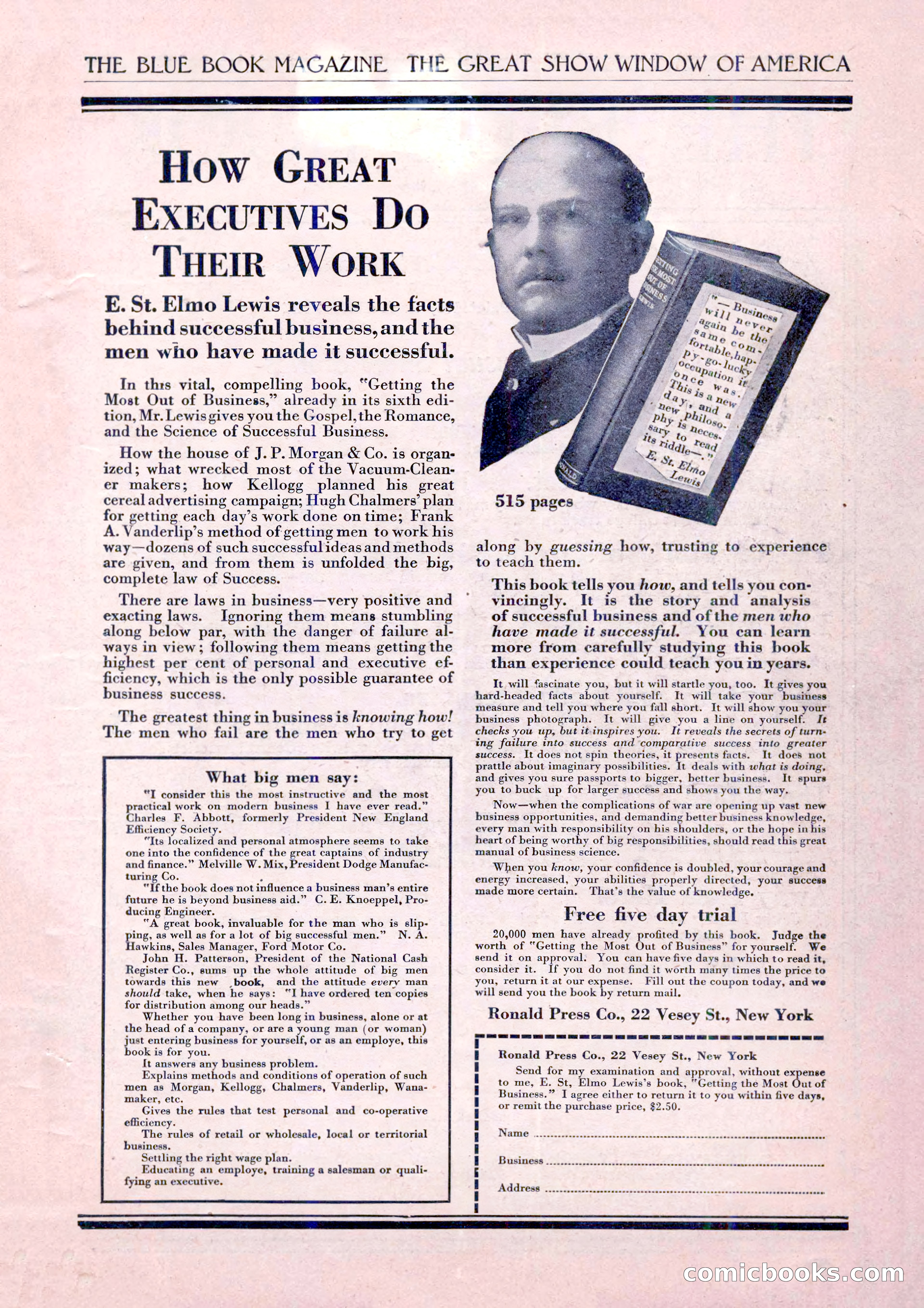 The Blue Book Magazine, May 1917 — page 3 of 220