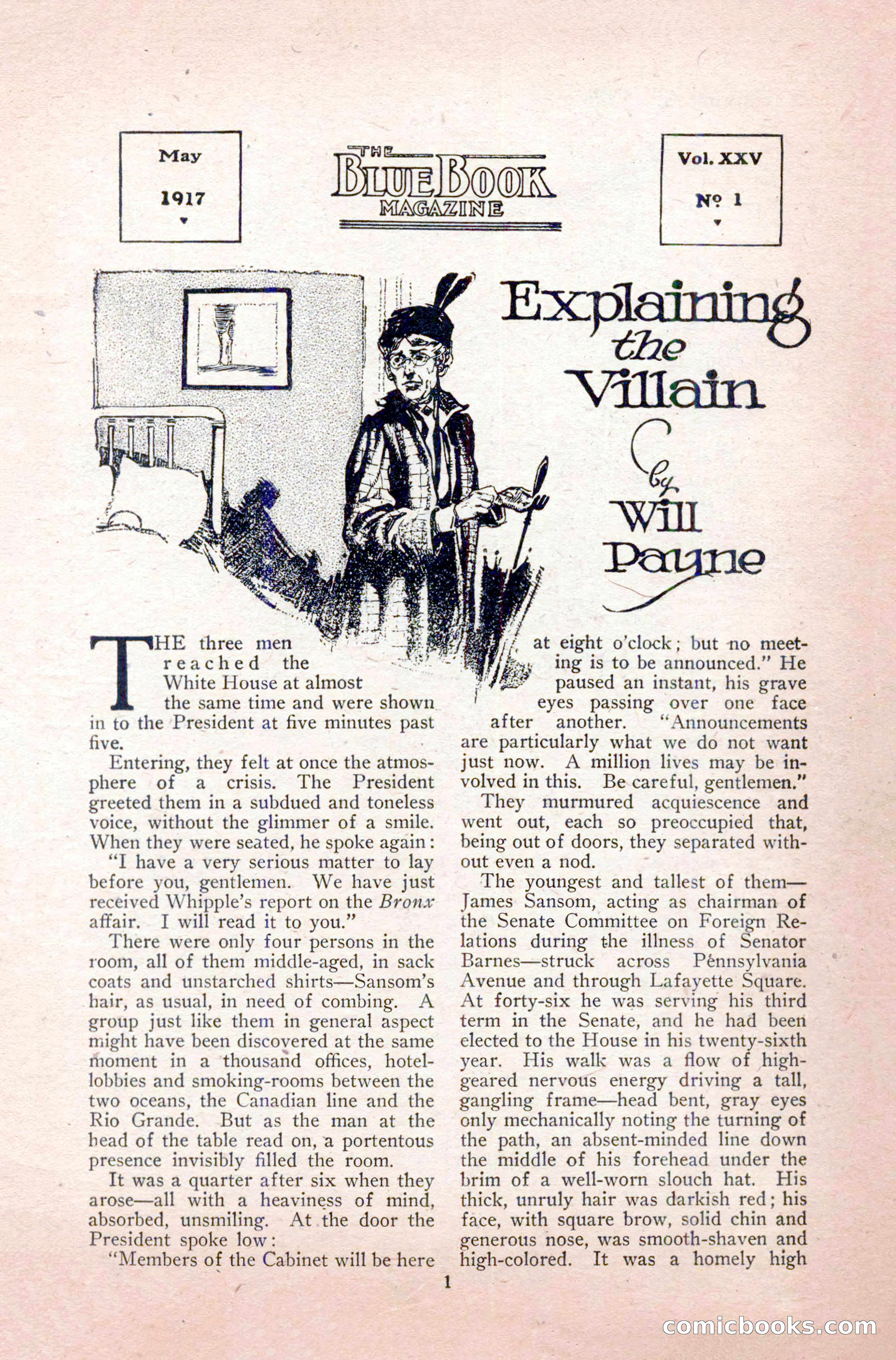 The Blue Book Magazine, May 1917 — page 7 of 220