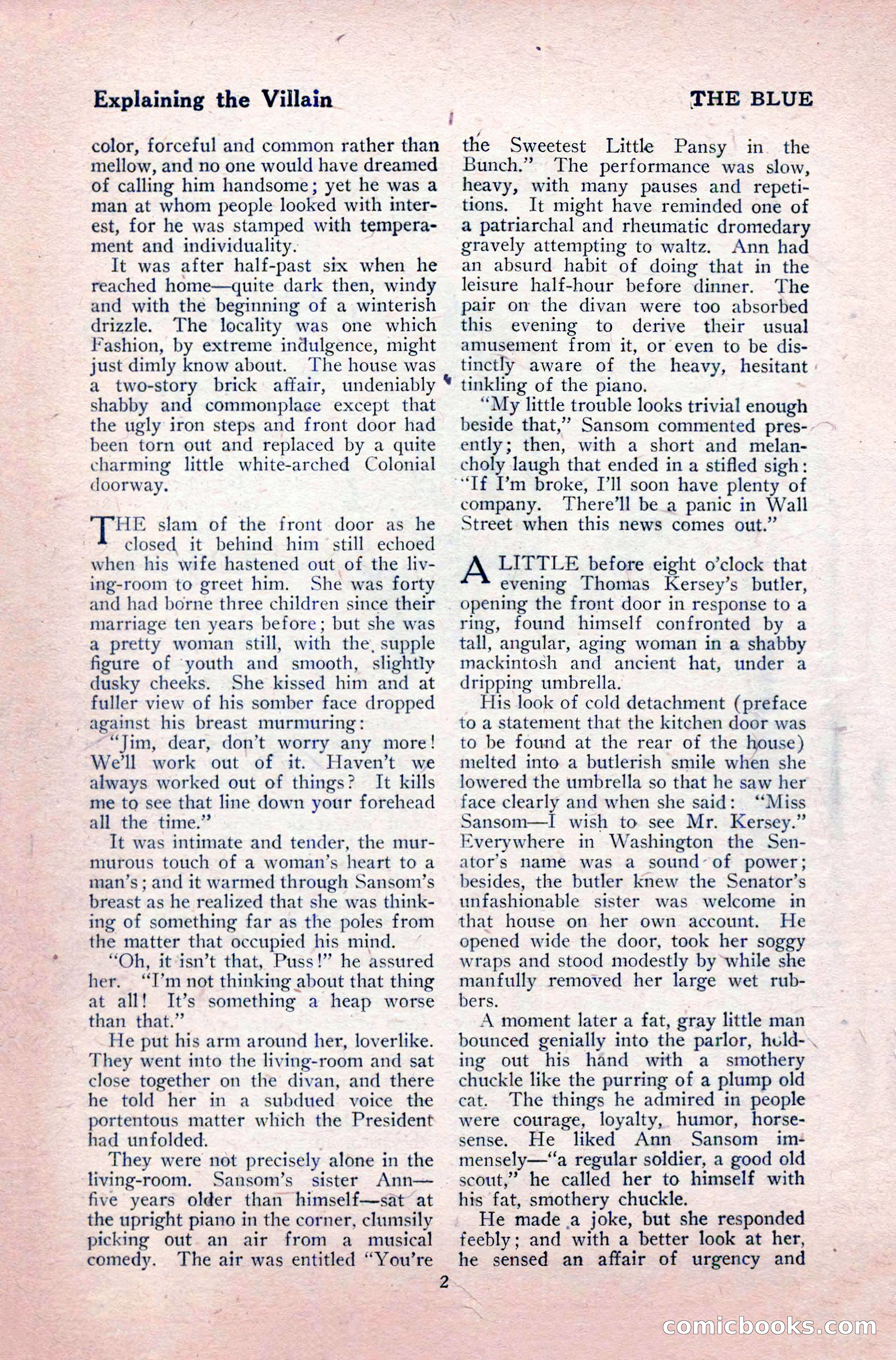 The Blue Book Magazine, May 1917 — page 8 of 220