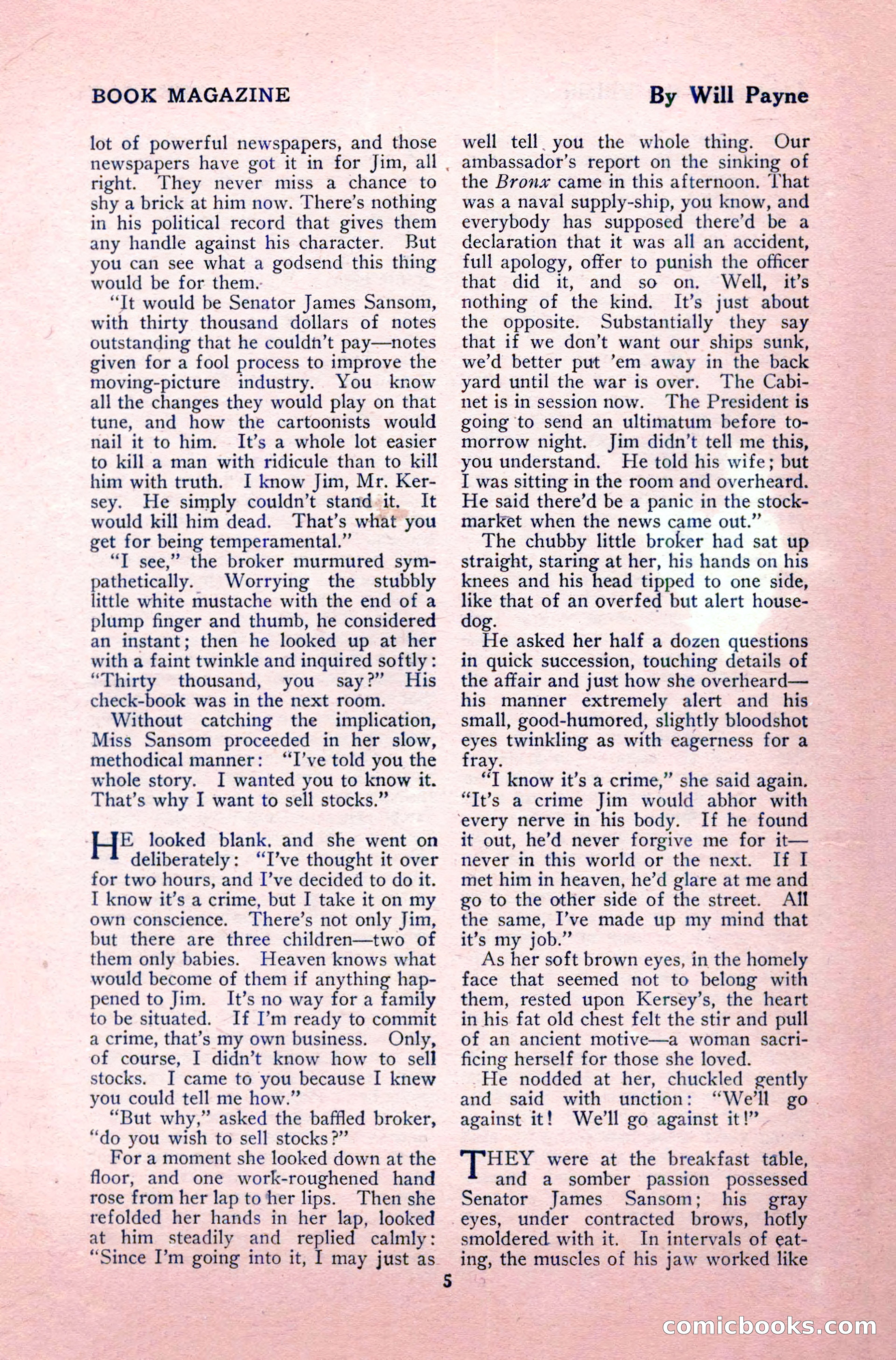 The Blue Book Magazine, May 1917 — page 11 of 220