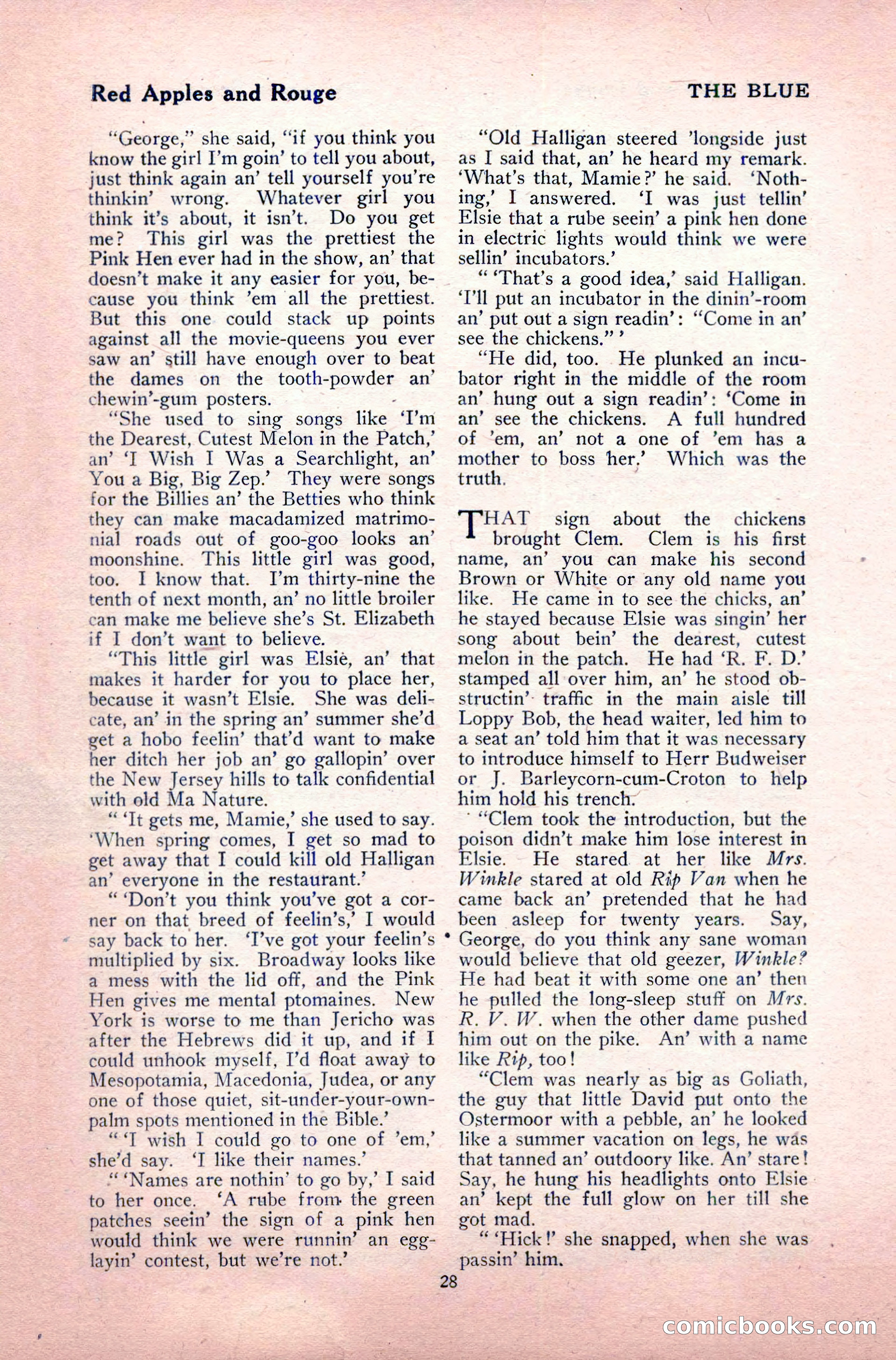 The Blue Book Magazine, May 1917 — page 34 of 220