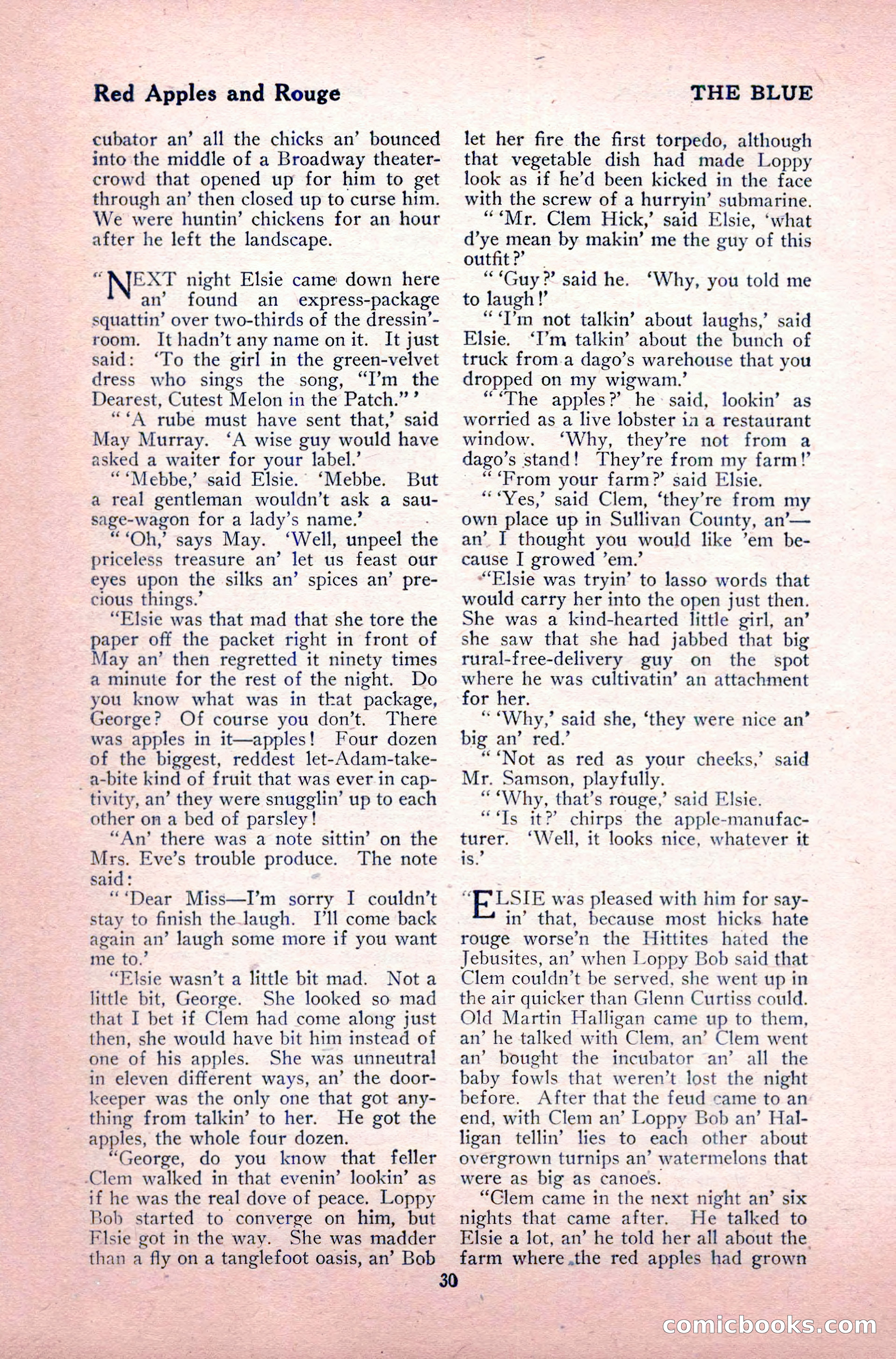 The Blue Book Magazine, May 1917 — page 36 of 220