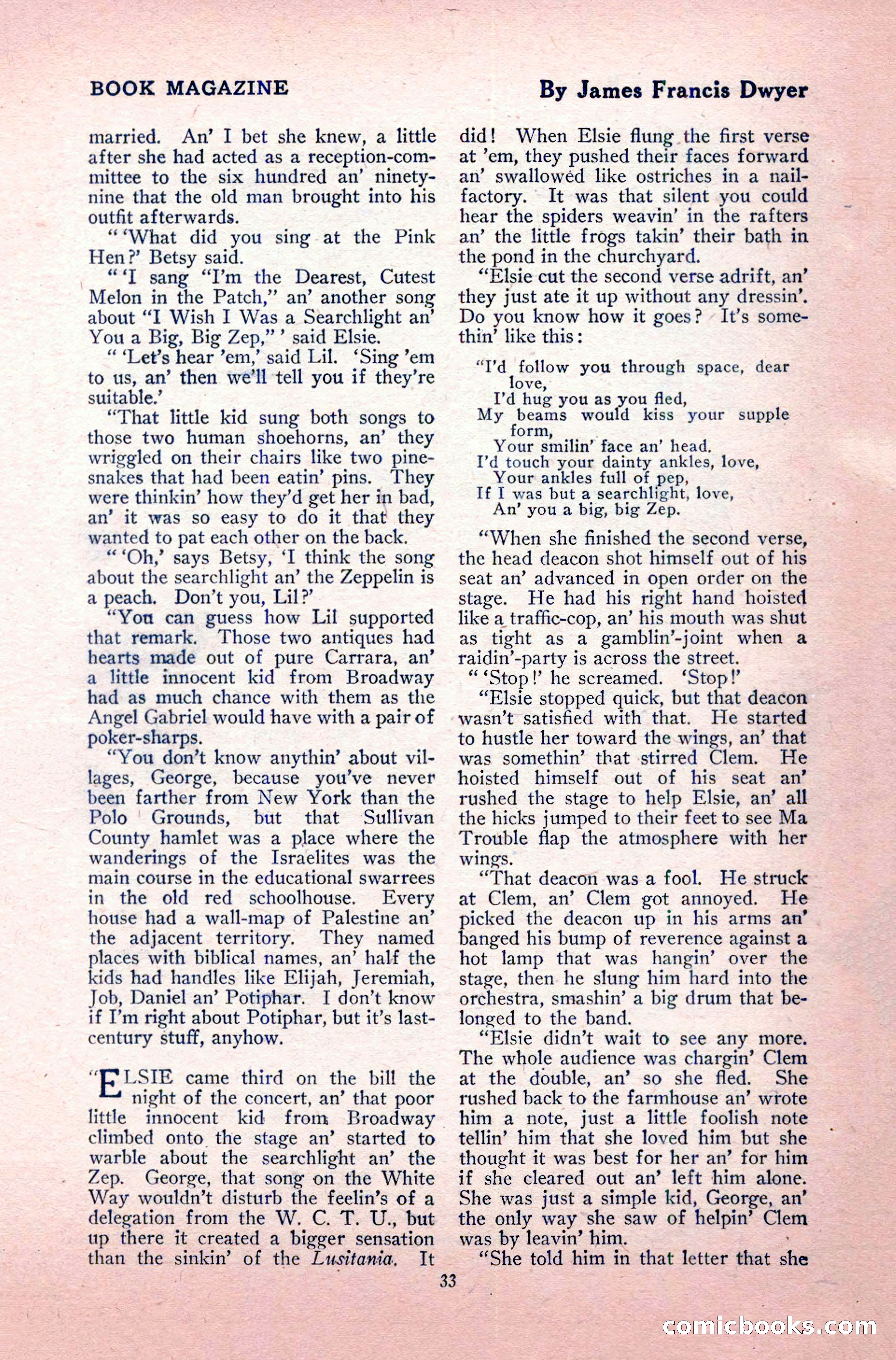 The Blue Book Magazine, May 1917 — page 39 of 220