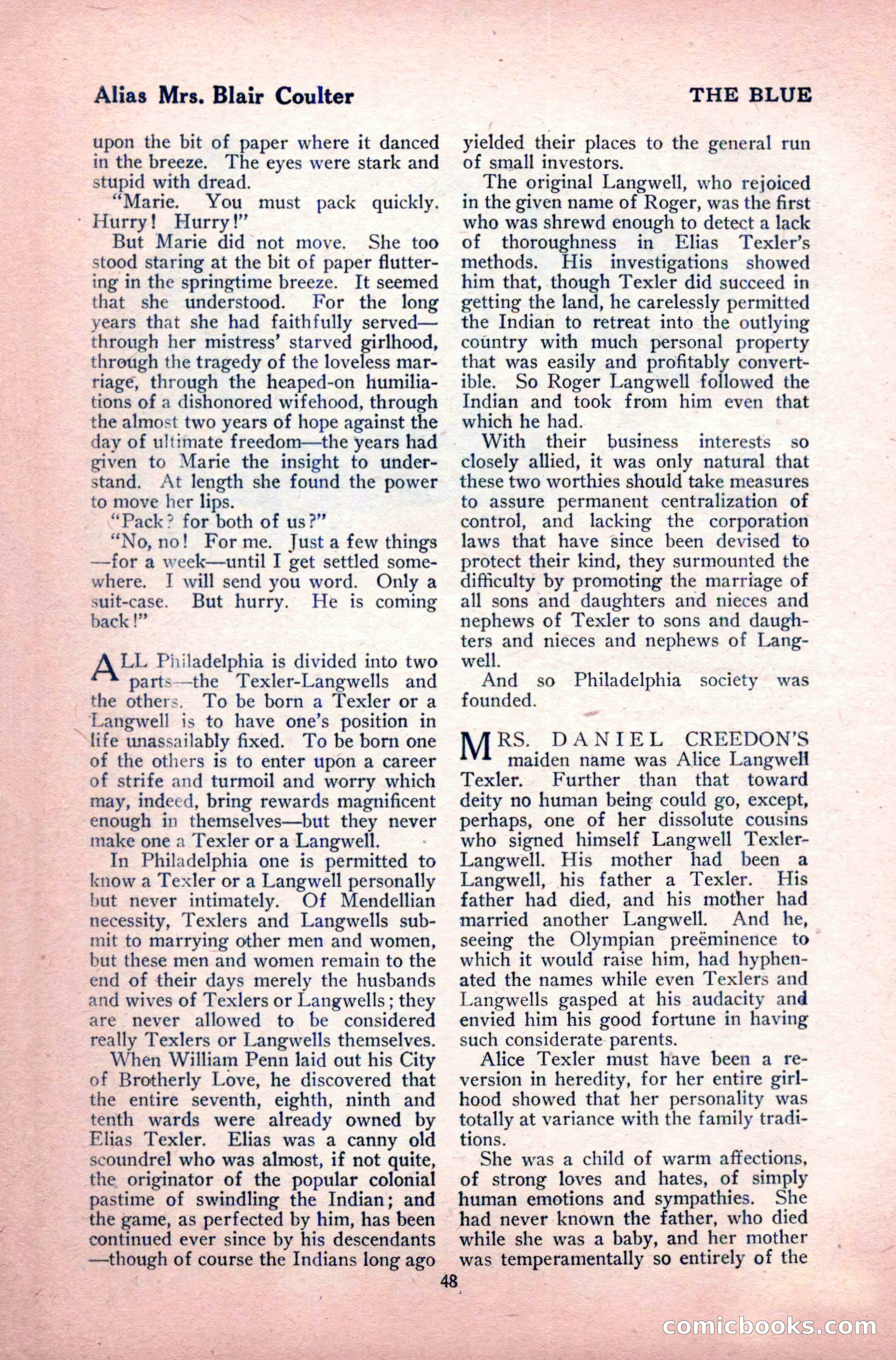 The Blue Book Magazine, May 1917 — page 54 of 220
