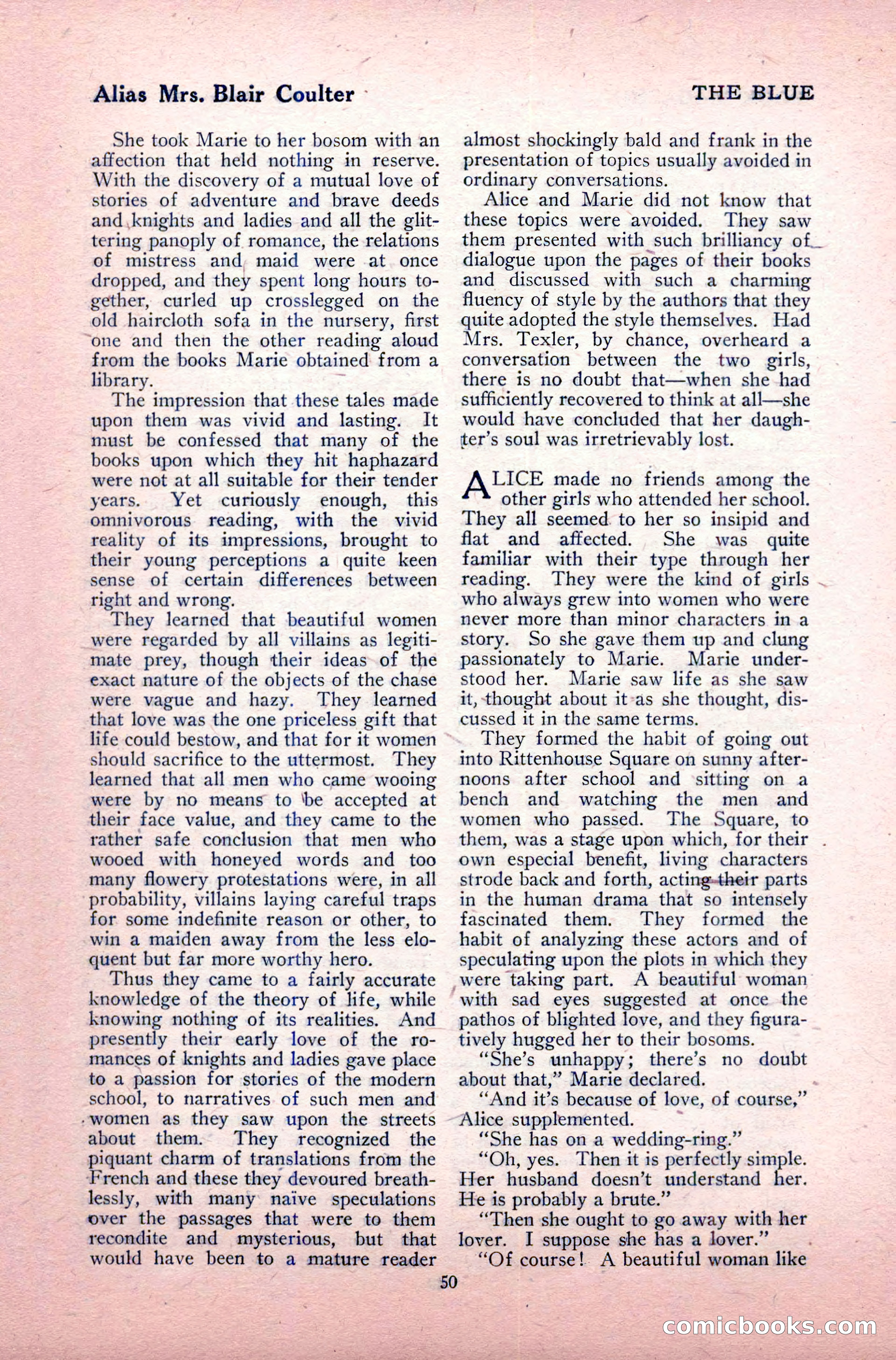 The Blue Book Magazine, May 1917 — page 56 of 220