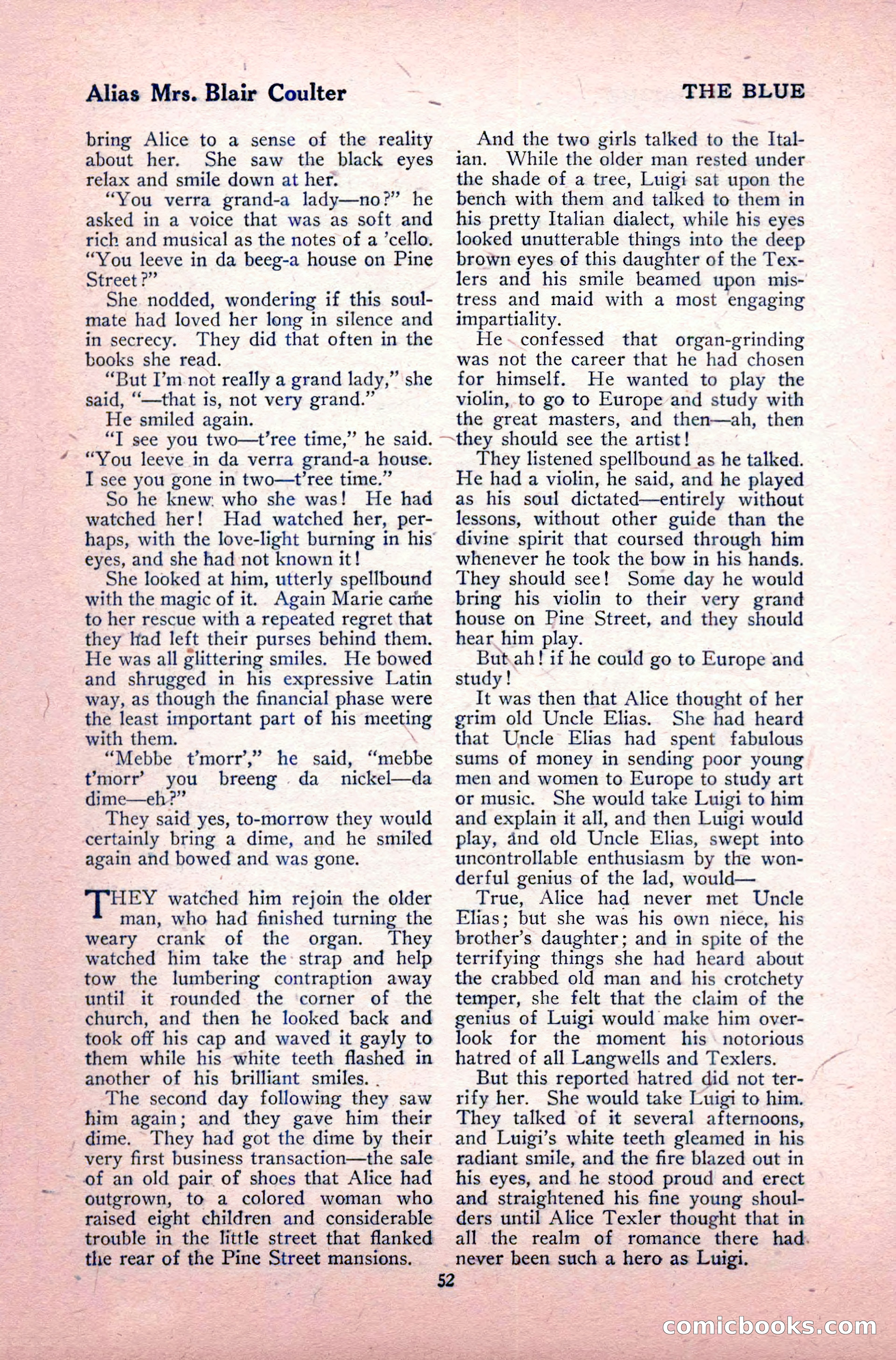 The Blue Book Magazine, May 1917 — page 58 of 220
