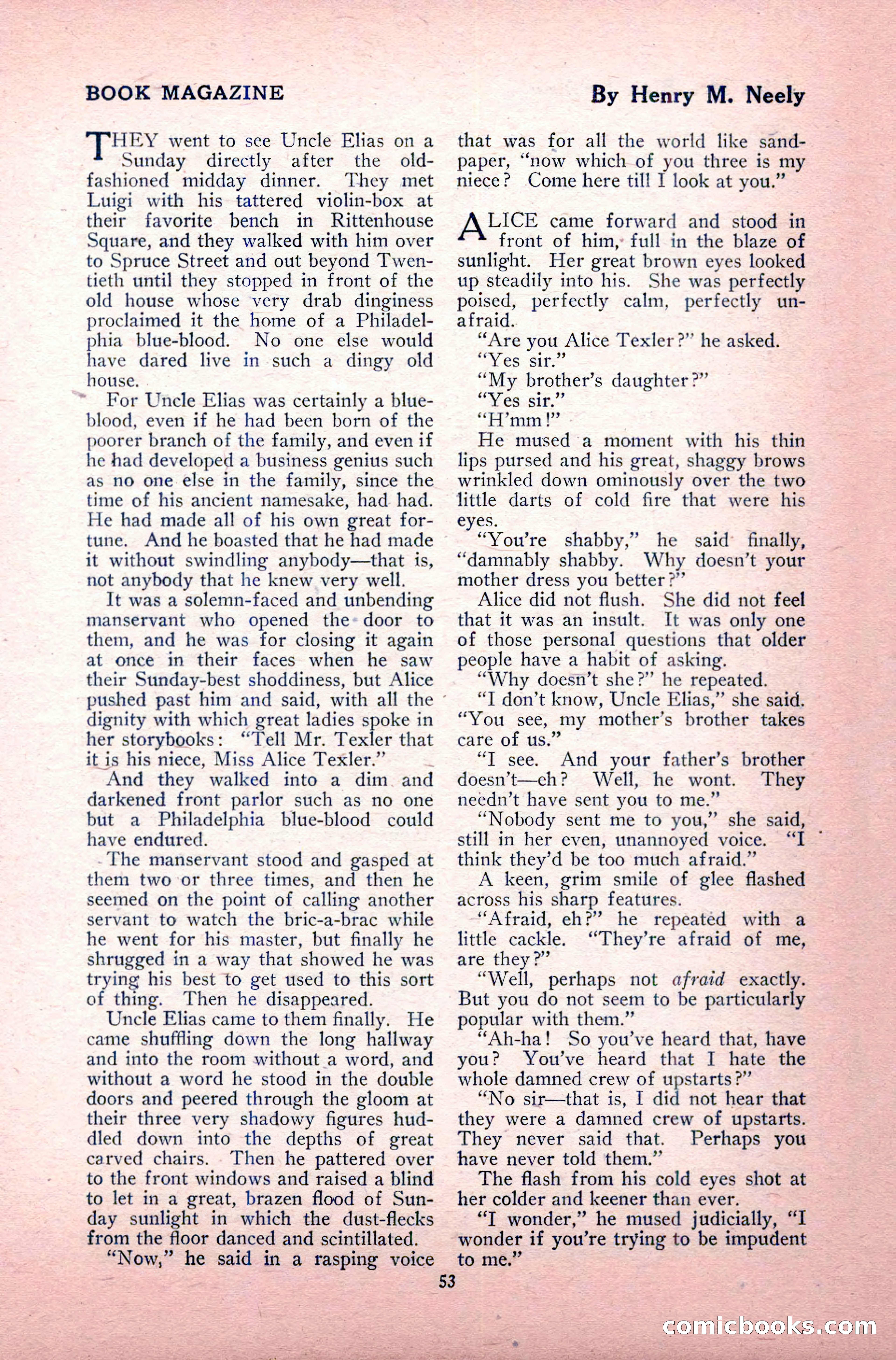 The Blue Book Magazine, May 1917 — page 59 of 220