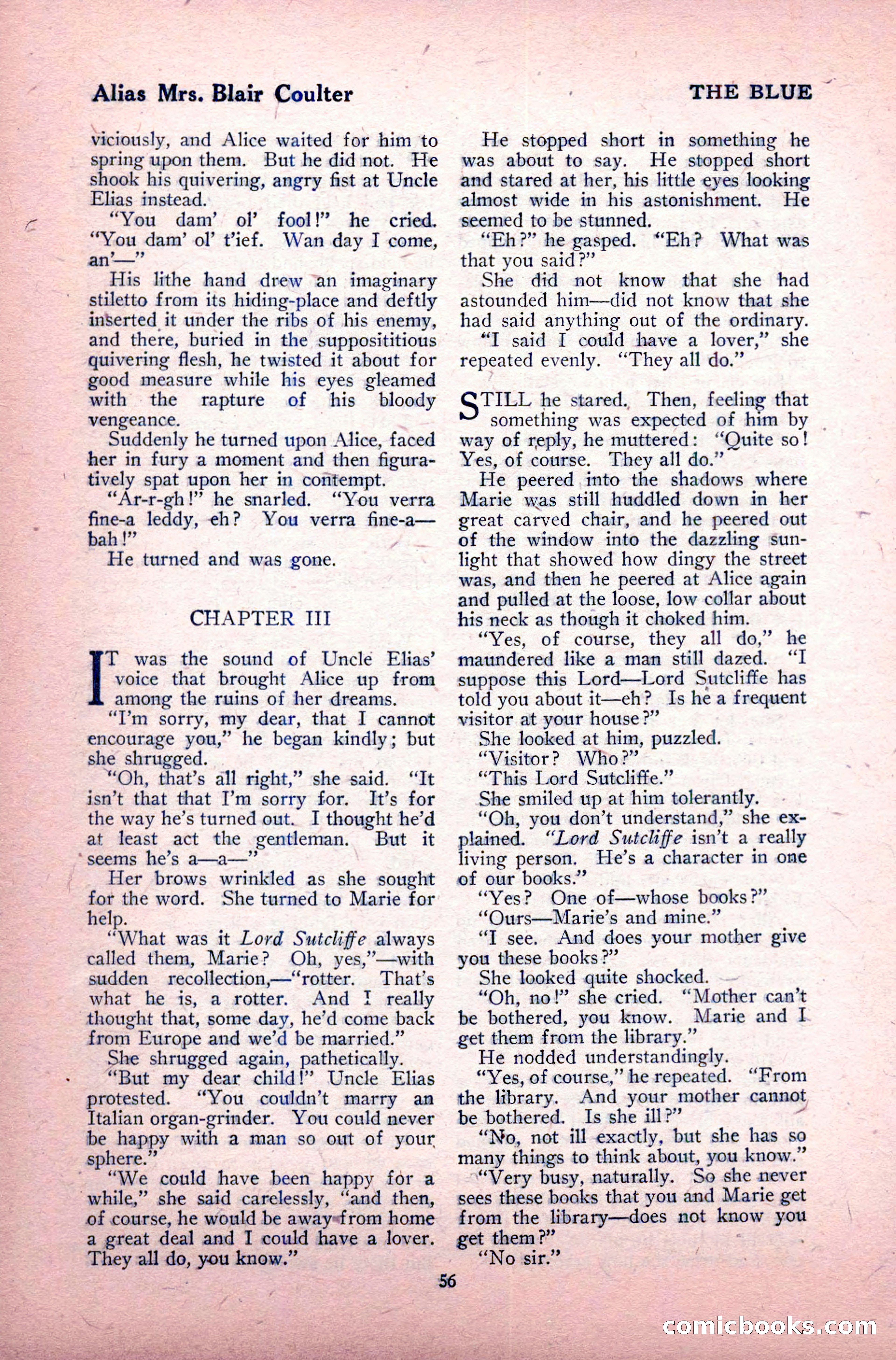 The Blue Book Magazine, May 1917 — page 62 of 220