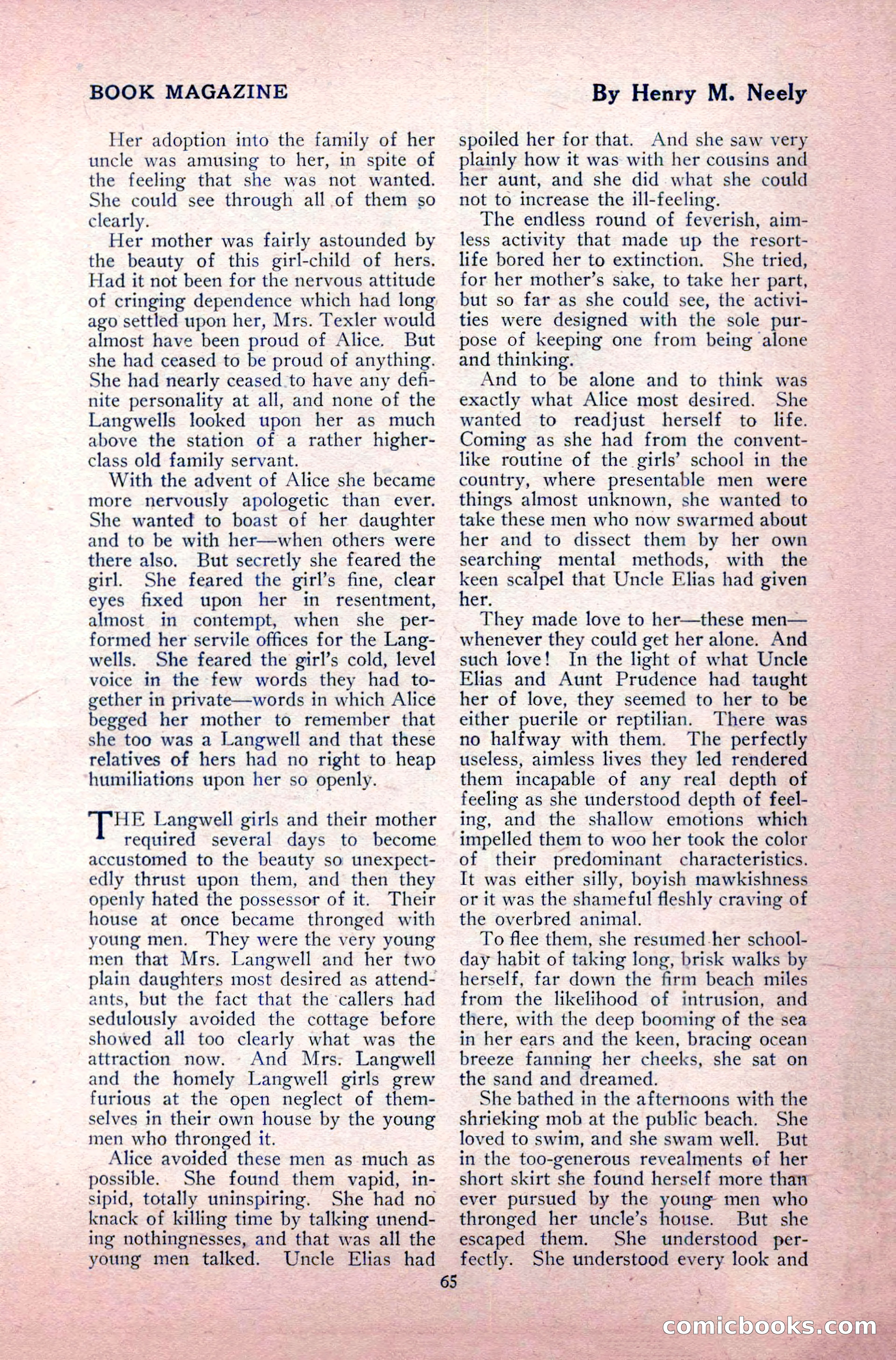 The Blue Book Magazine, May 1917 — page 71 of 220