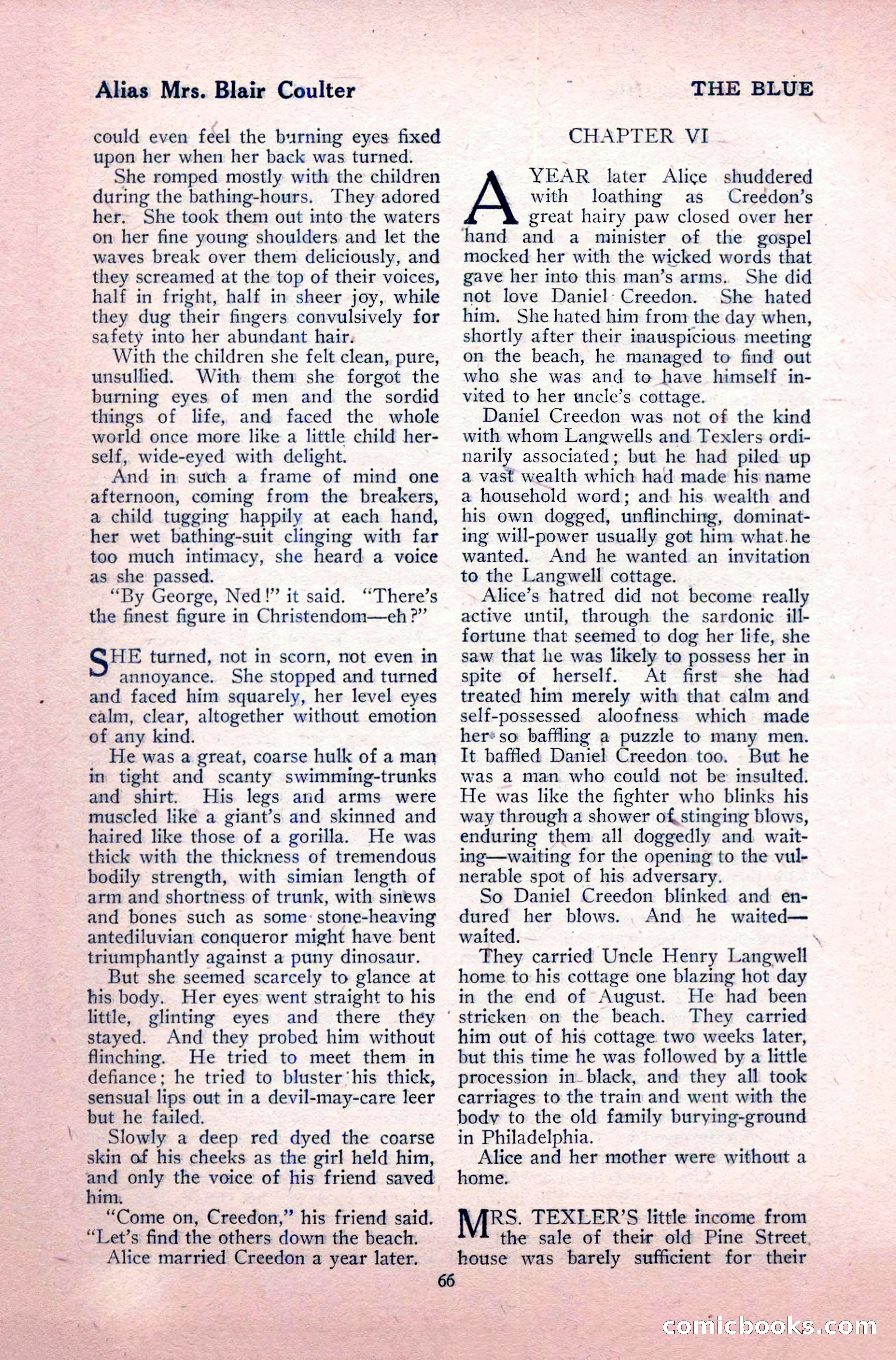 The Blue Book Magazine, May 1917 — page 72 of 220