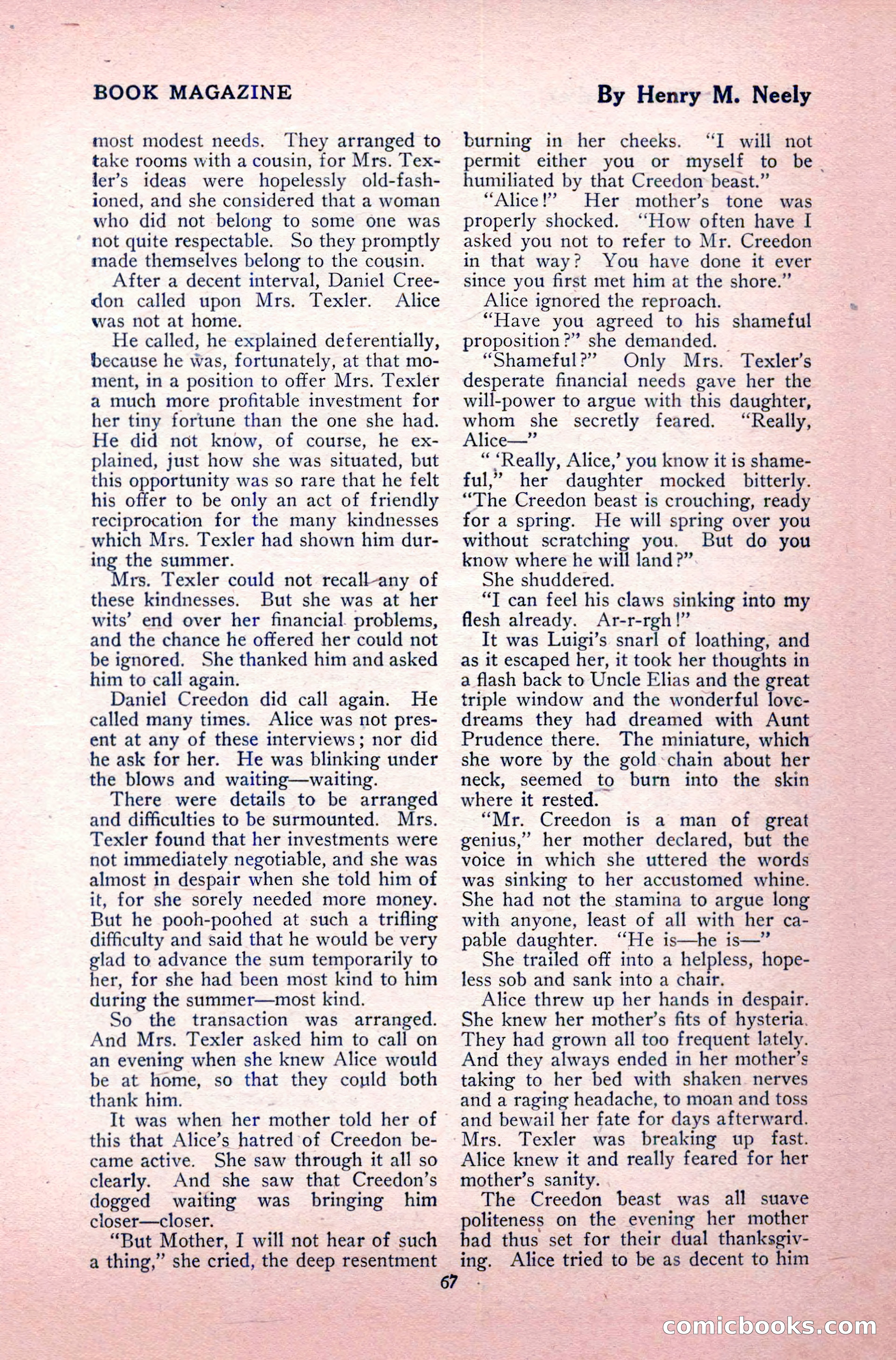 The Blue Book Magazine, May 1917 — page 73 of 220