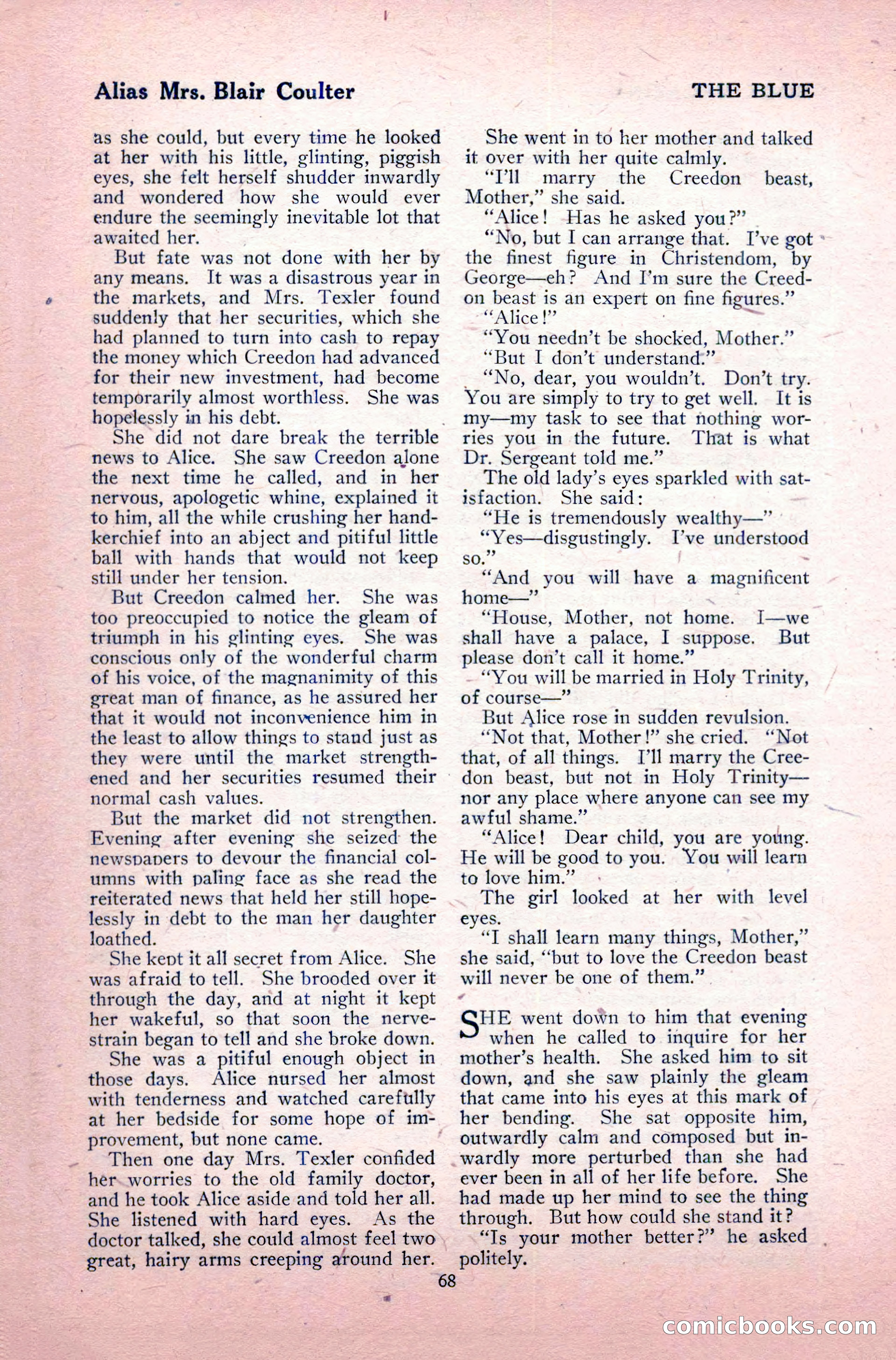 The Blue Book Magazine, May 1917 — page 74 of 220