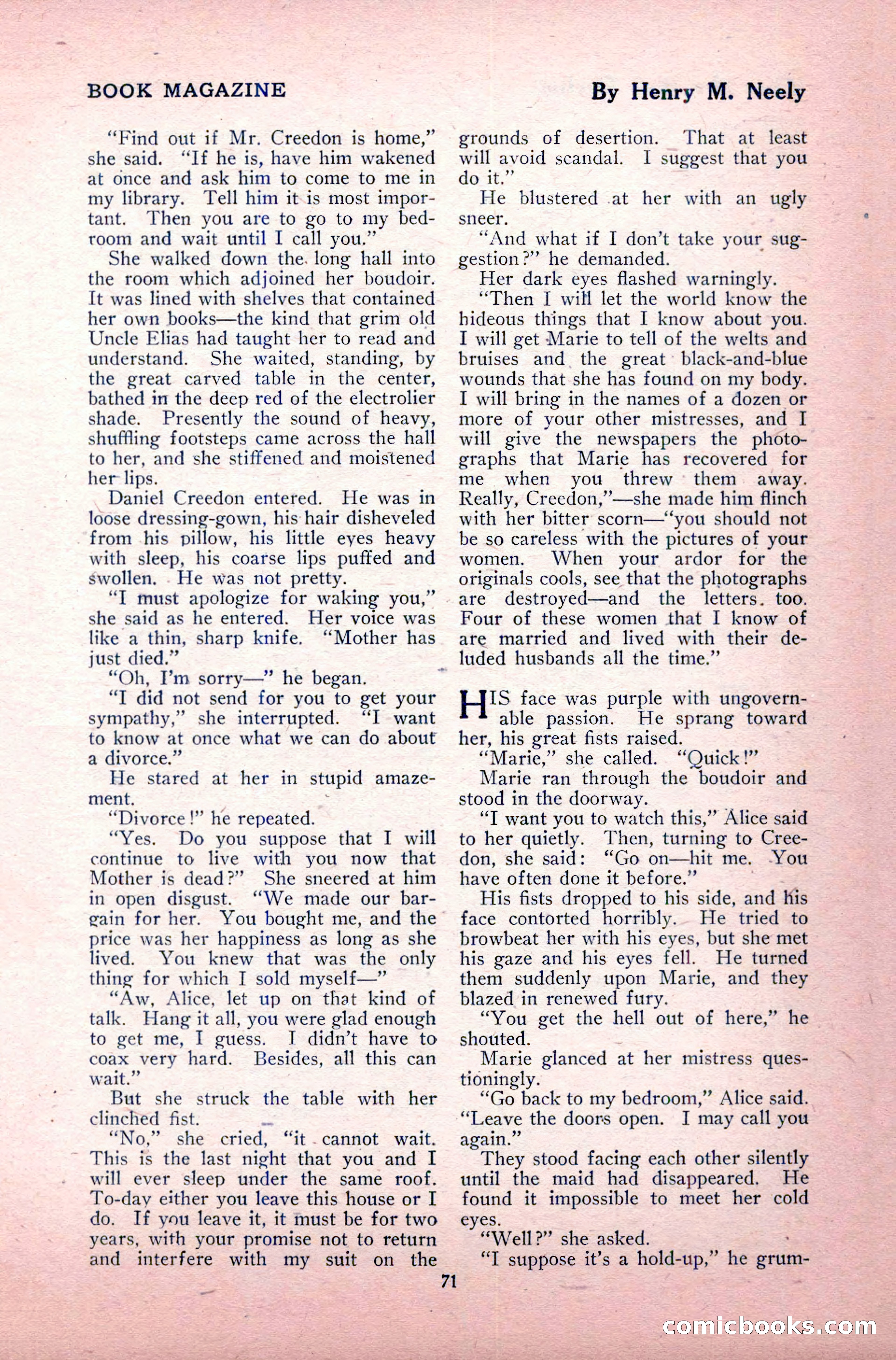 The Blue Book Magazine, May 1917 — page 77 of 220