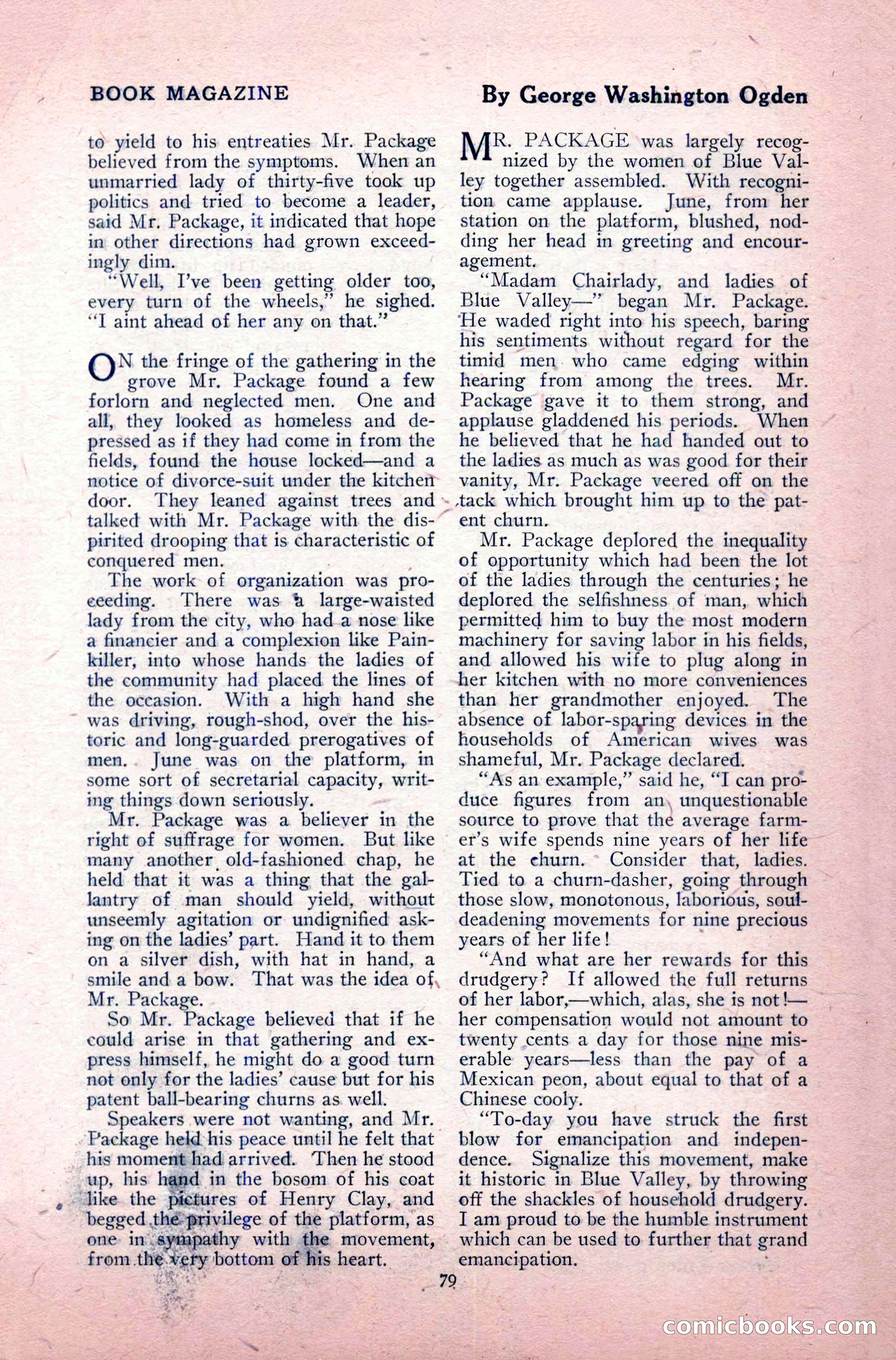 The Blue Book Magazine, May 1917 — page 85 of 220