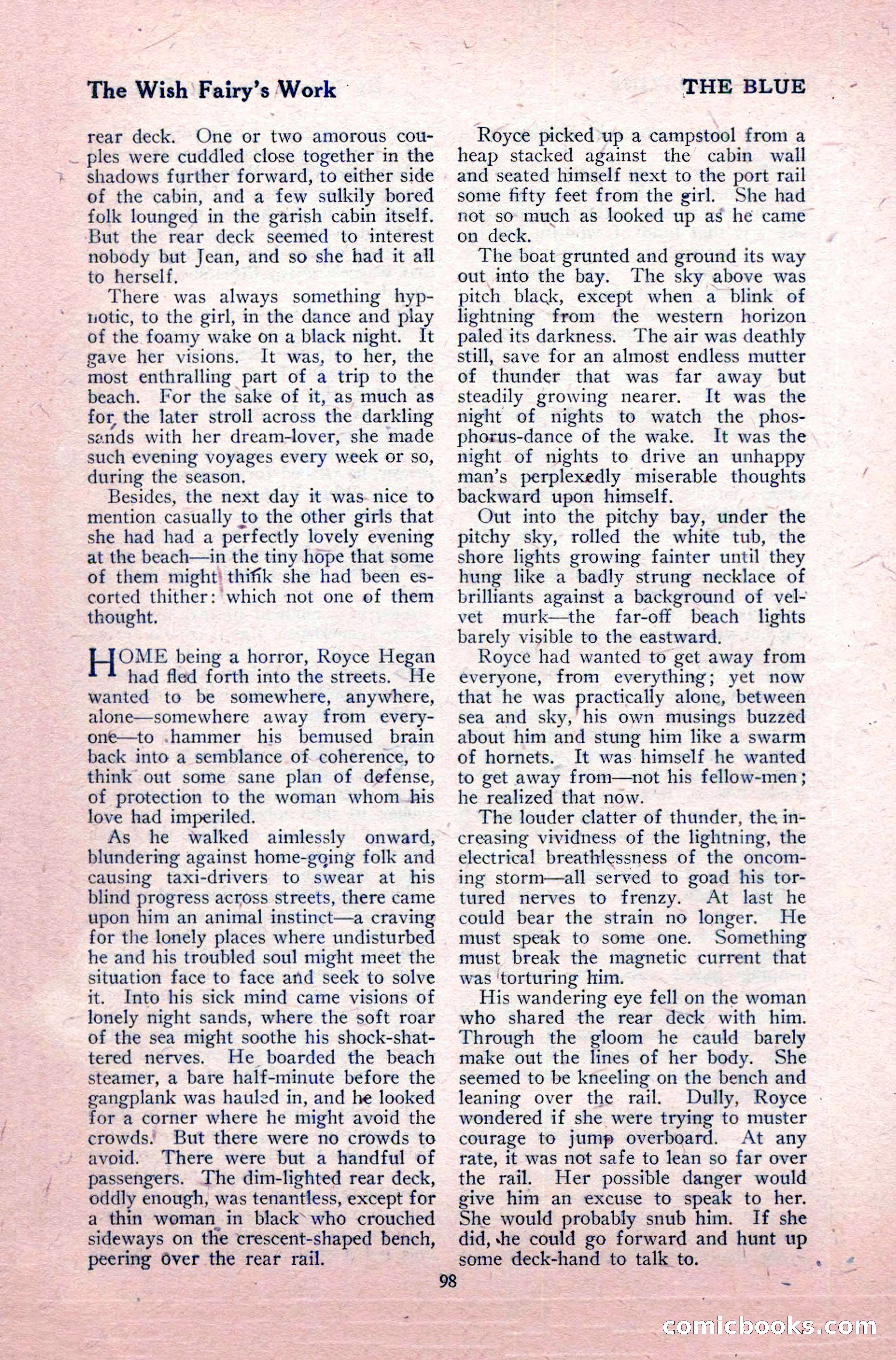 The Blue Book Magazine, May 1917 — page 104 of 220
