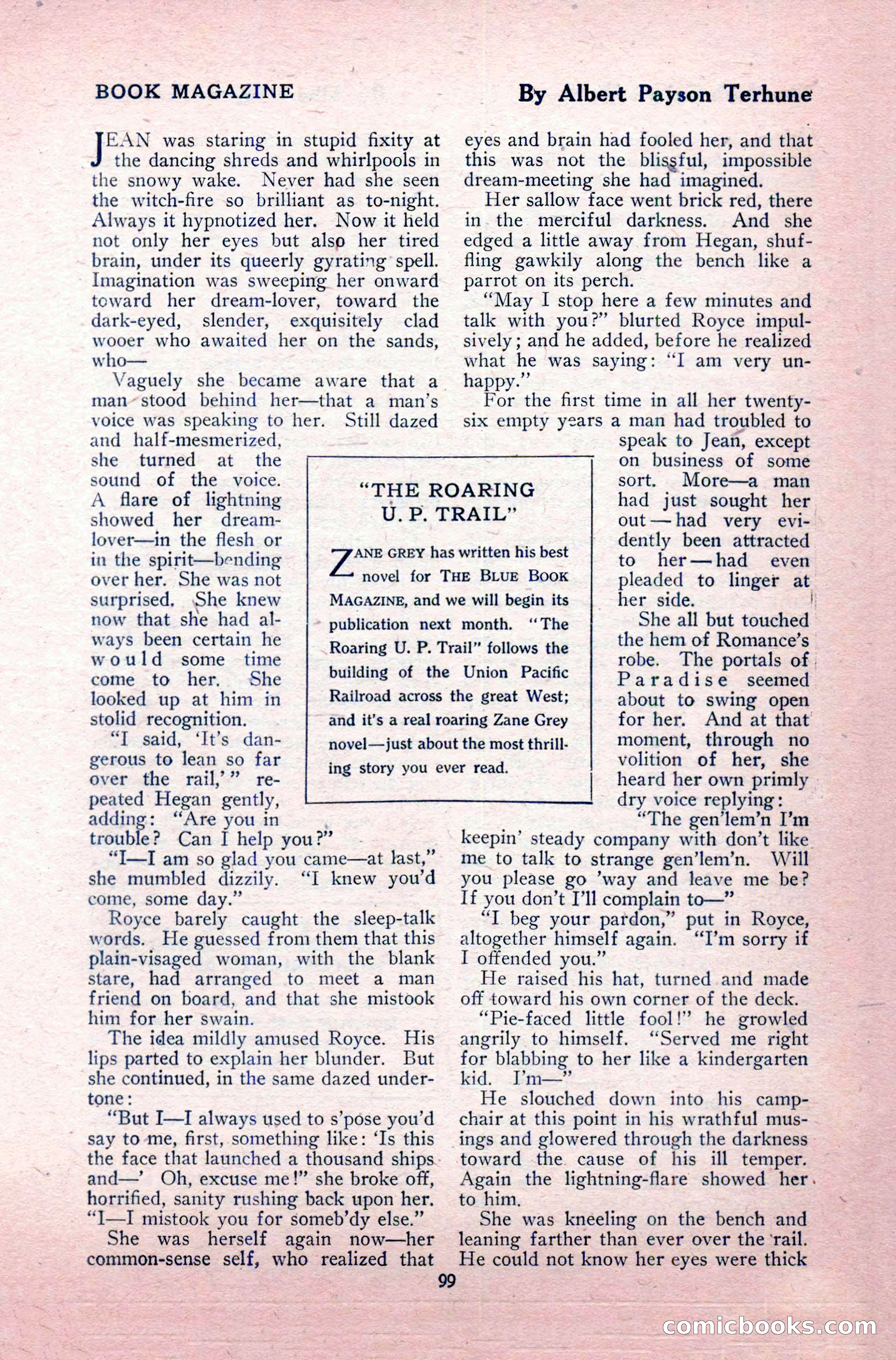 The Blue Book Magazine, May 1917 — page 105 of 220