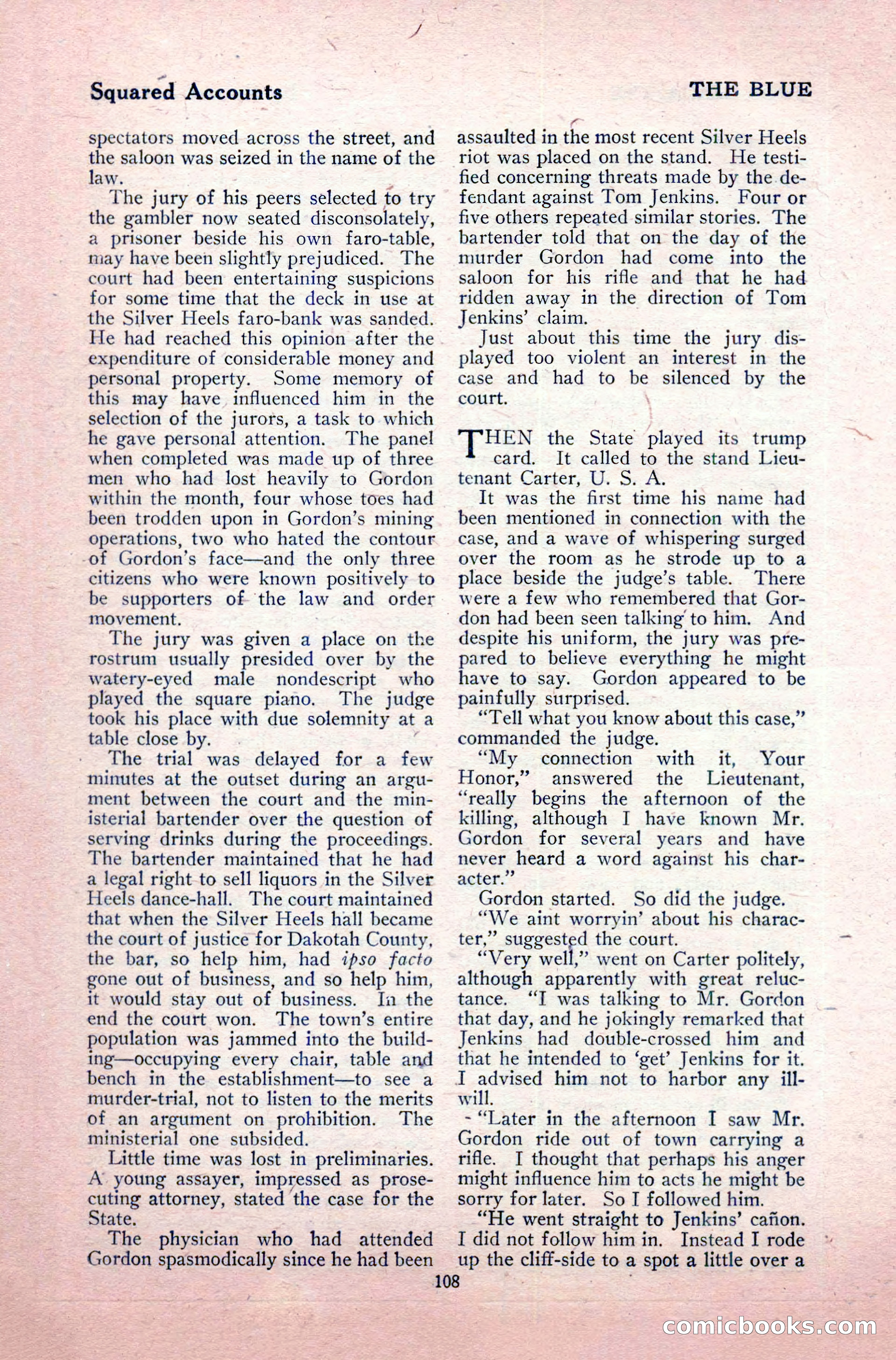 The Blue Book Magazine, May 1917 — page 114 of 220